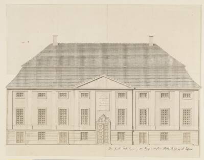 Komediehuset. Facade
