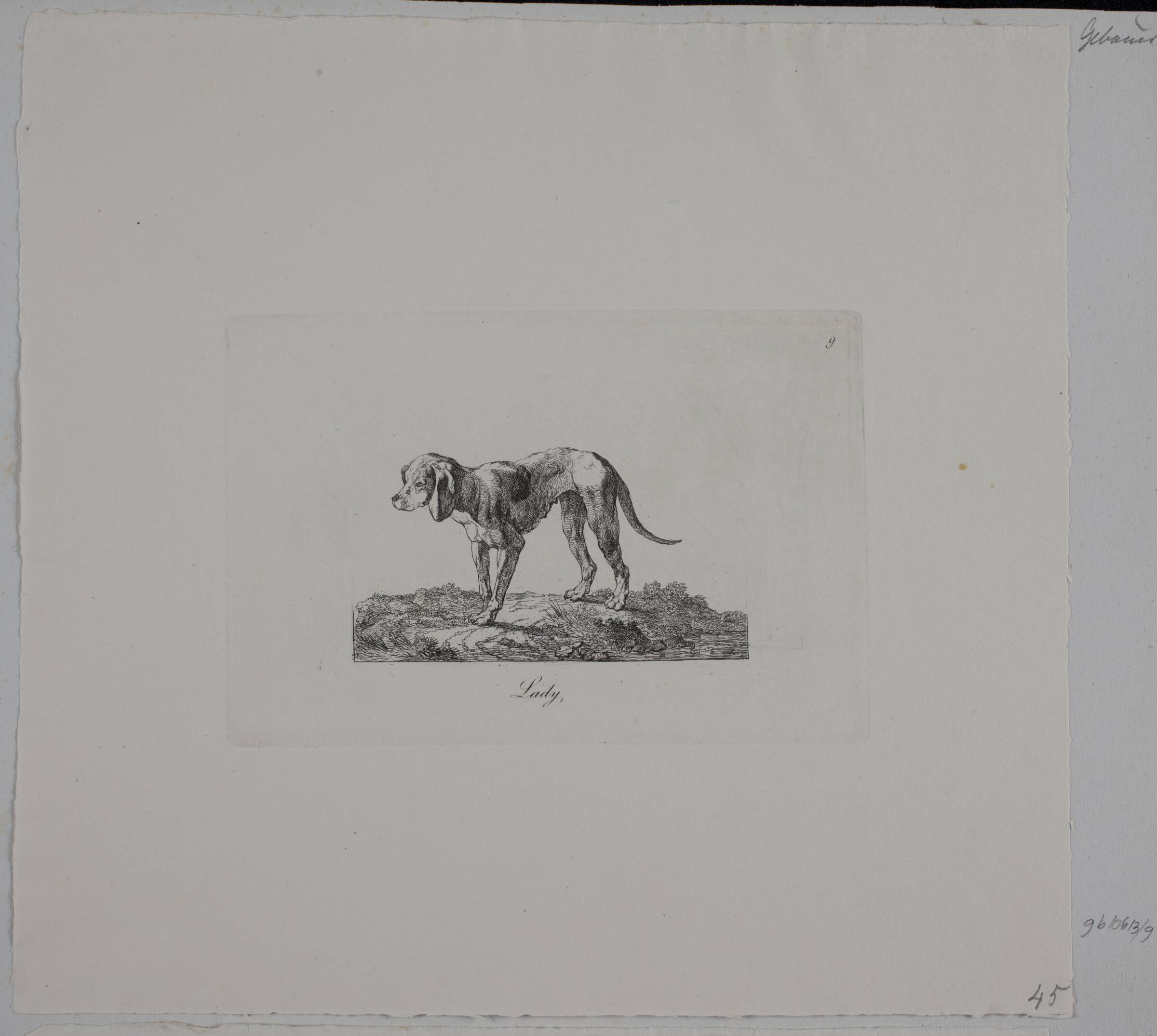 Lady, Christian David Gebauer, 1821