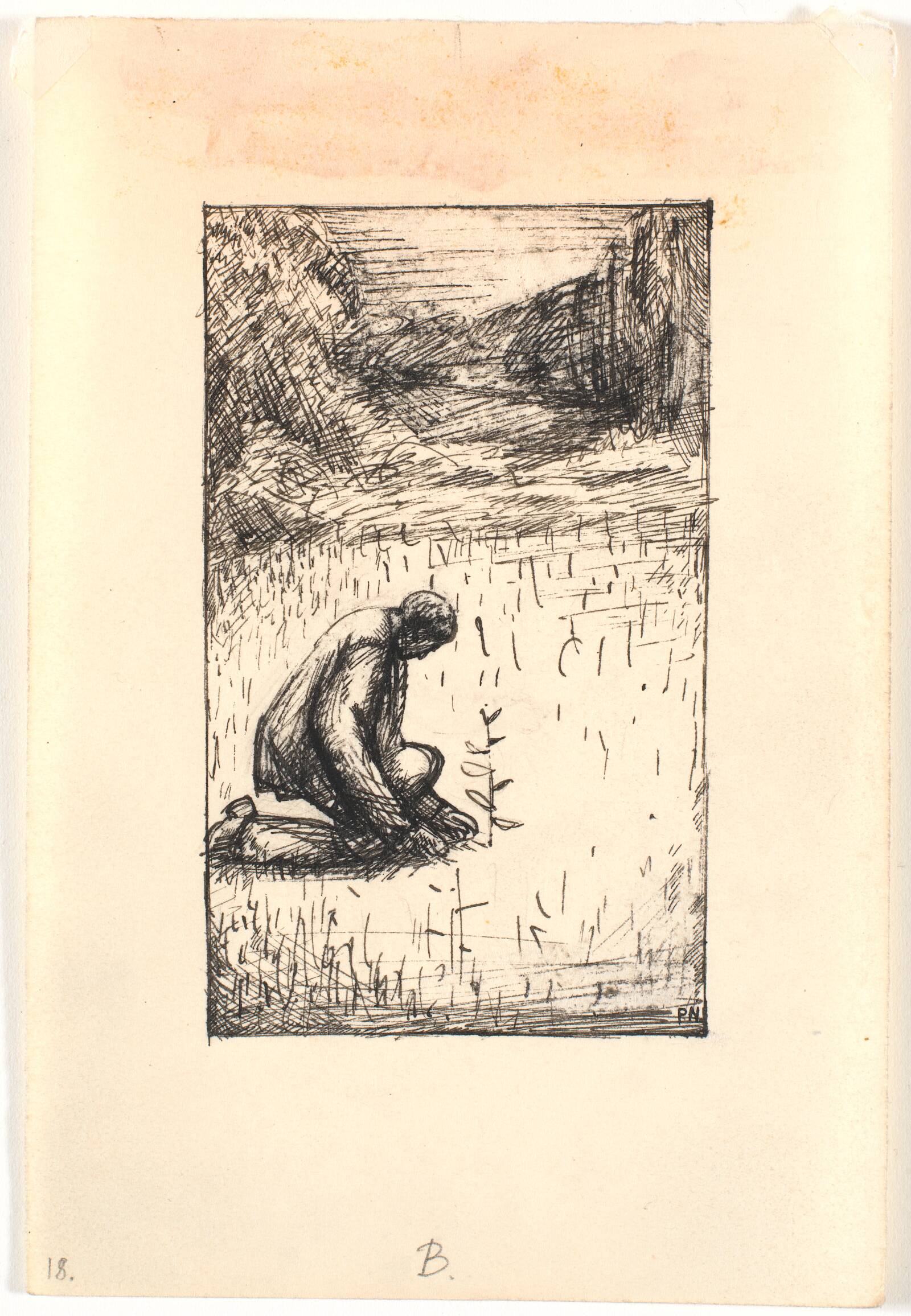 A, Palle Nielsen, 1949-1950