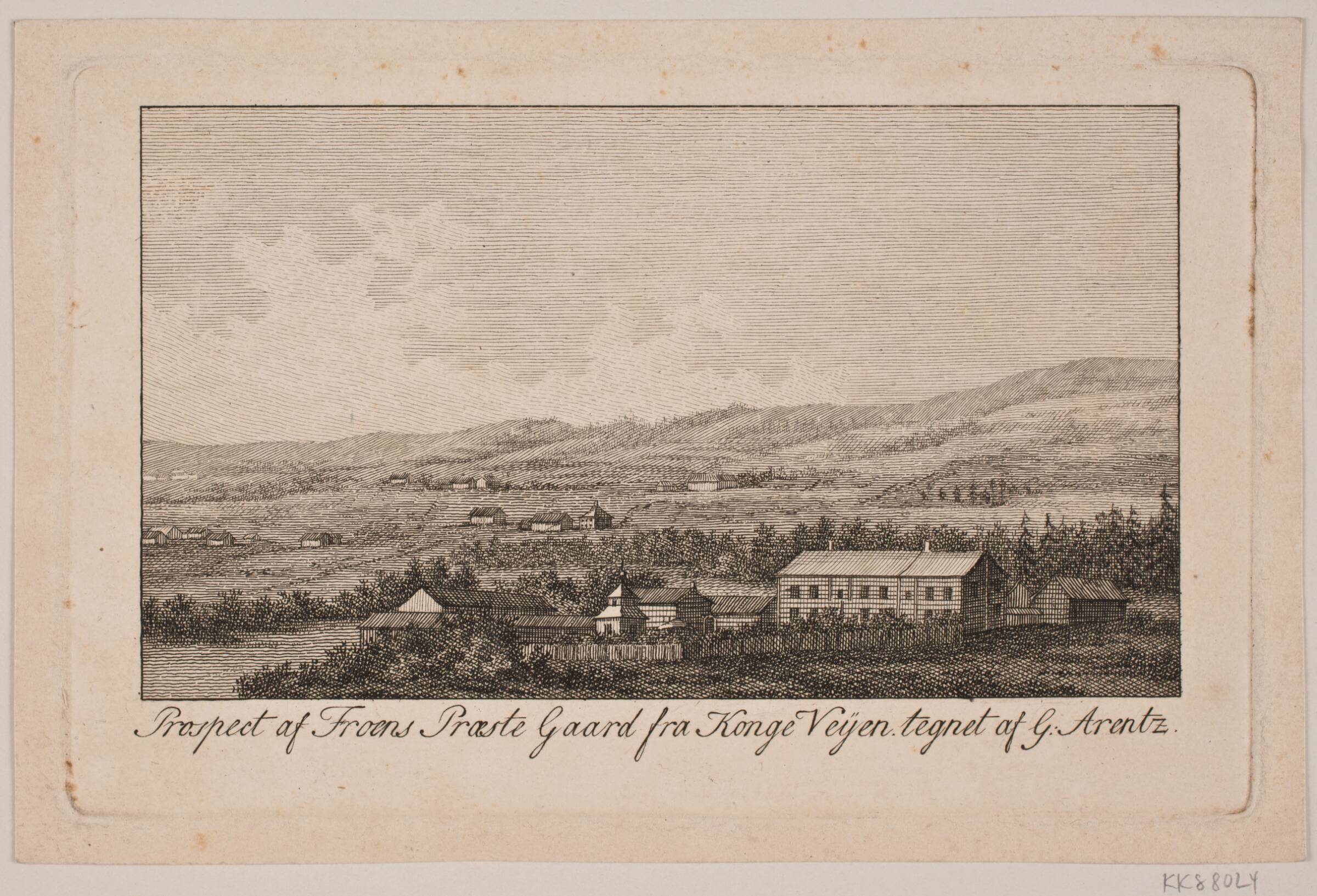Froens Præstegaard, Bradt, F.L., 1787