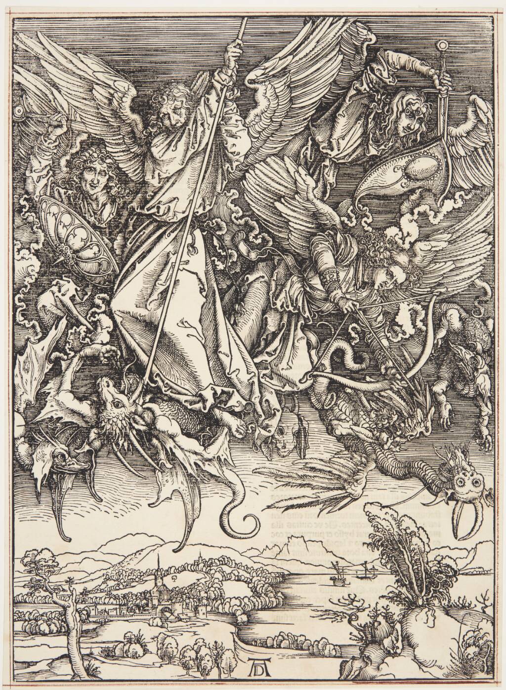 St. Michael Fighting the Dragon at SMK