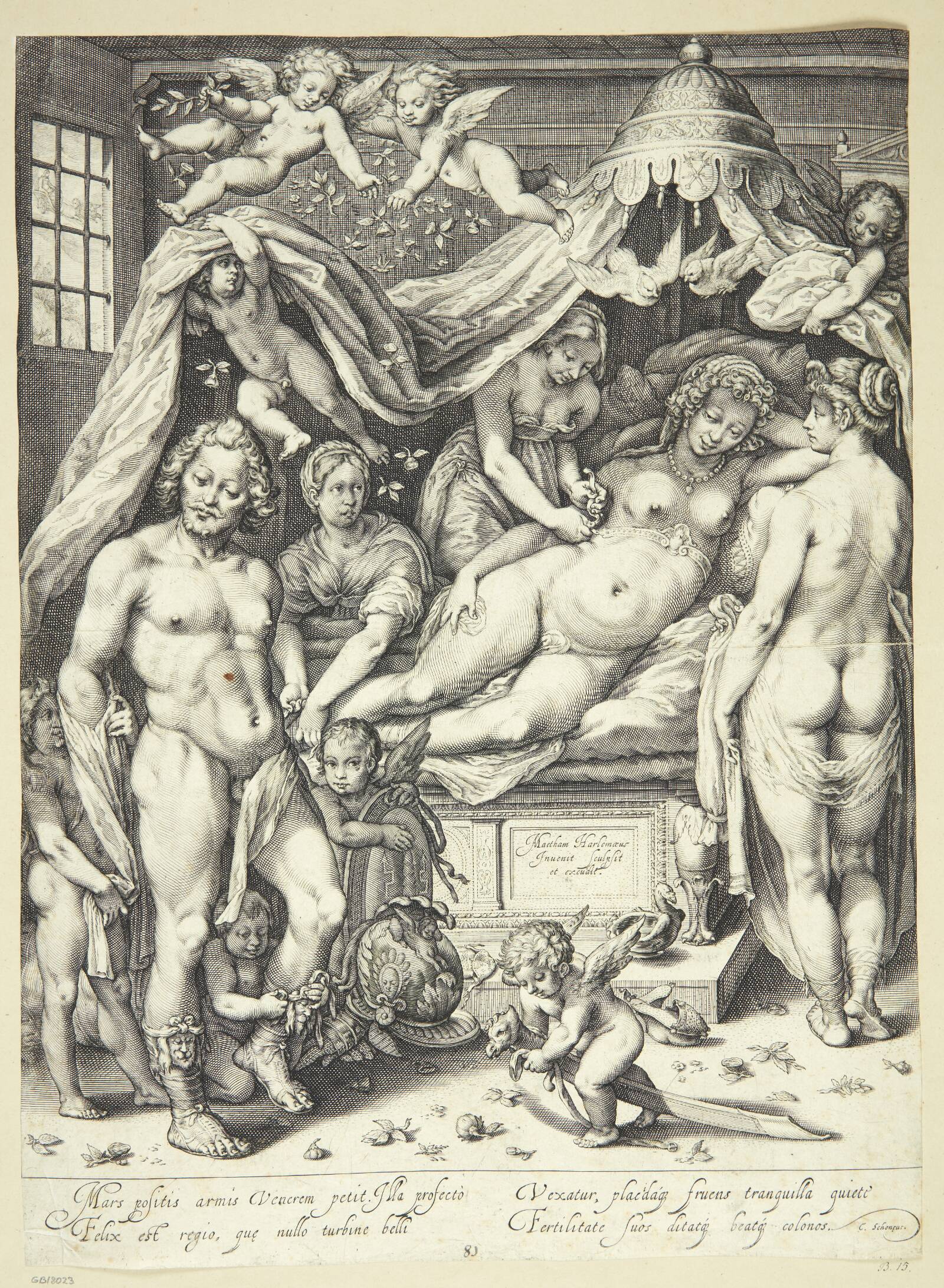Jesus og farisæerne, Jacques Callot, 1635