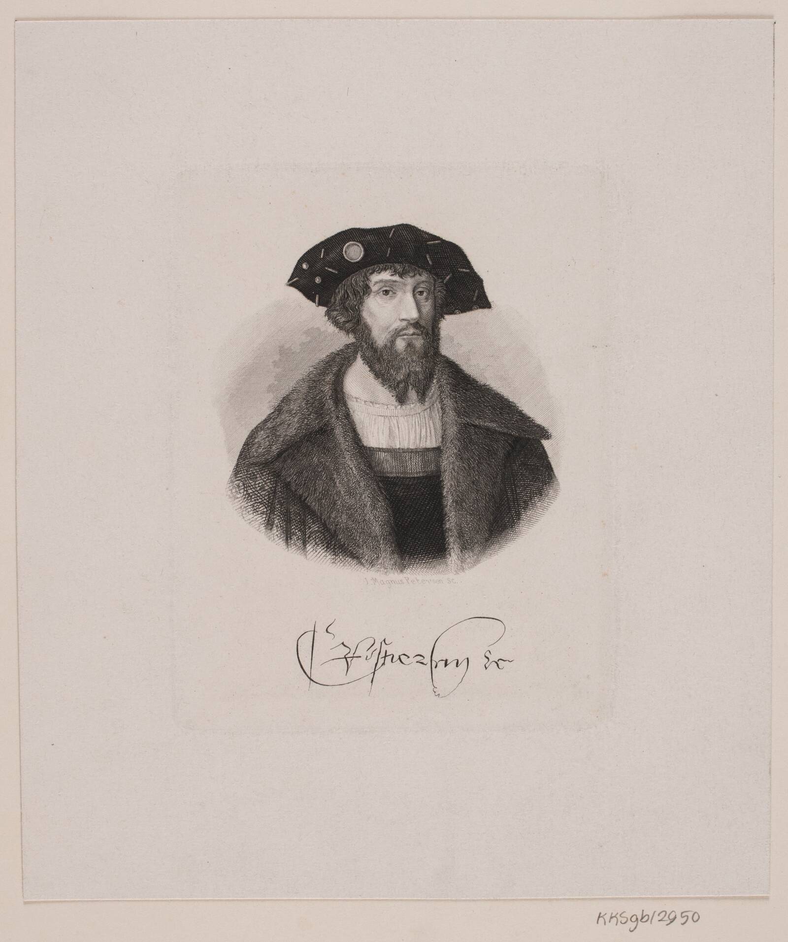 Christian II, Julius Magnus-Petersen, 1870
