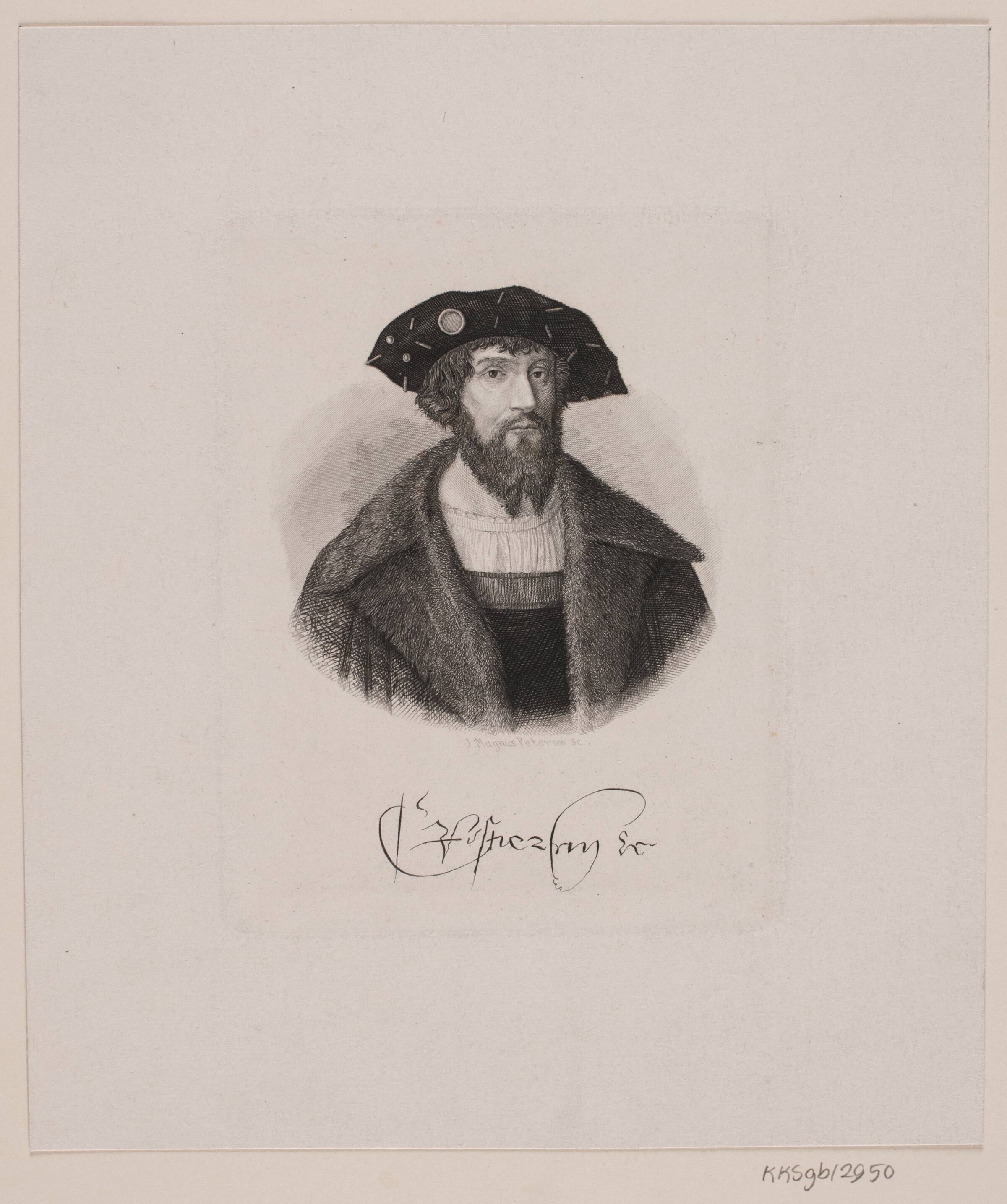Christian II, Julius Magnus-Petersen, 1870