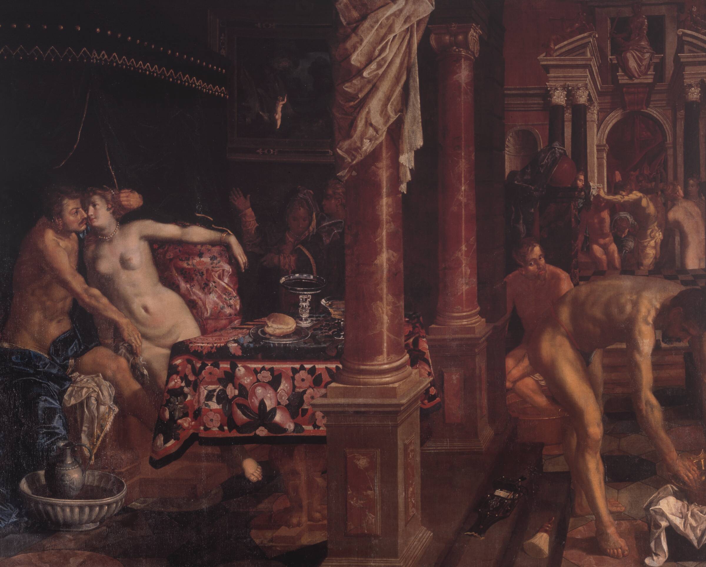 En badstue, Isaacsz., Pieter, 1584-1625