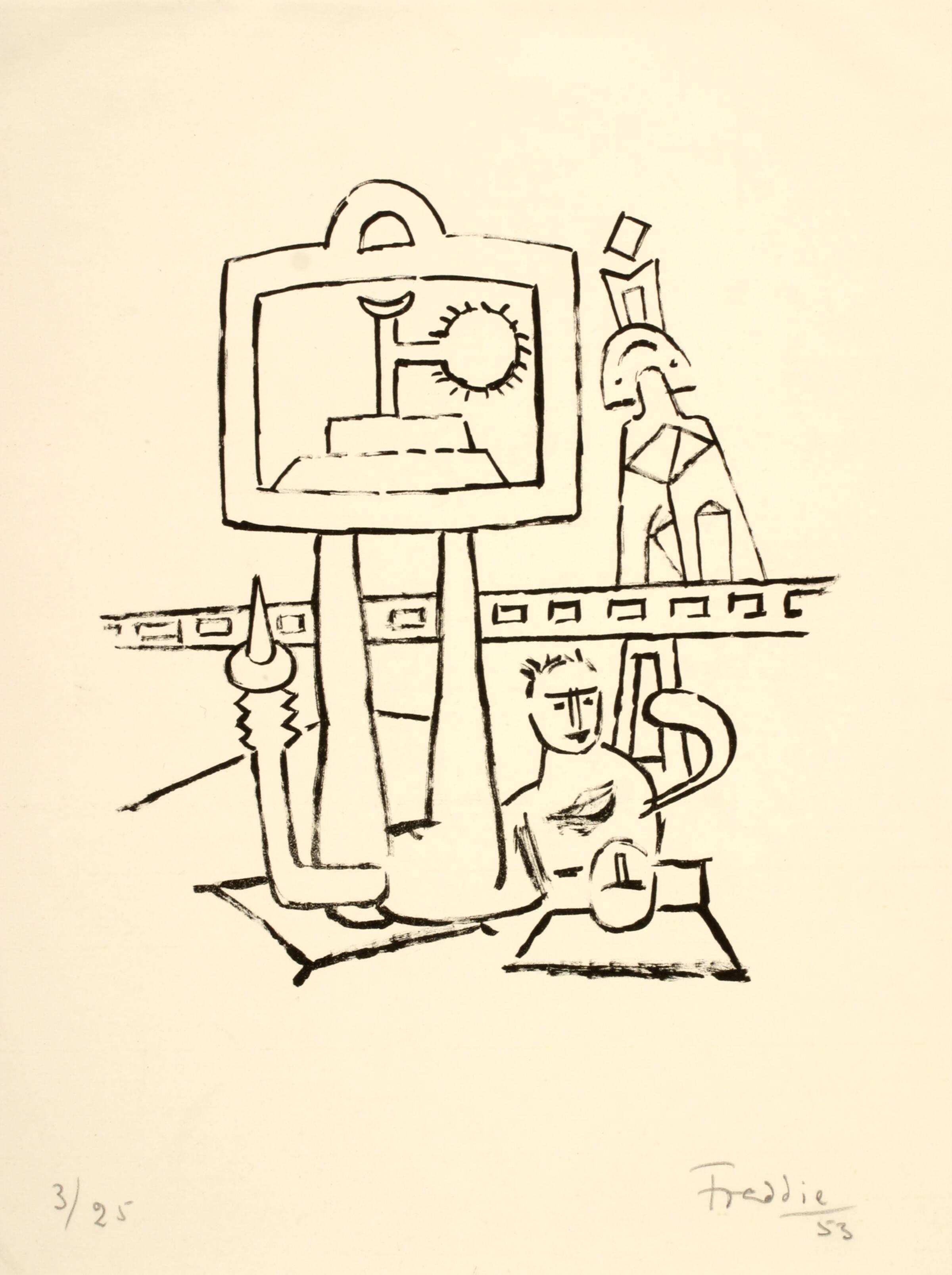 Arena-Komet, Wilhelm Freddie, 1953