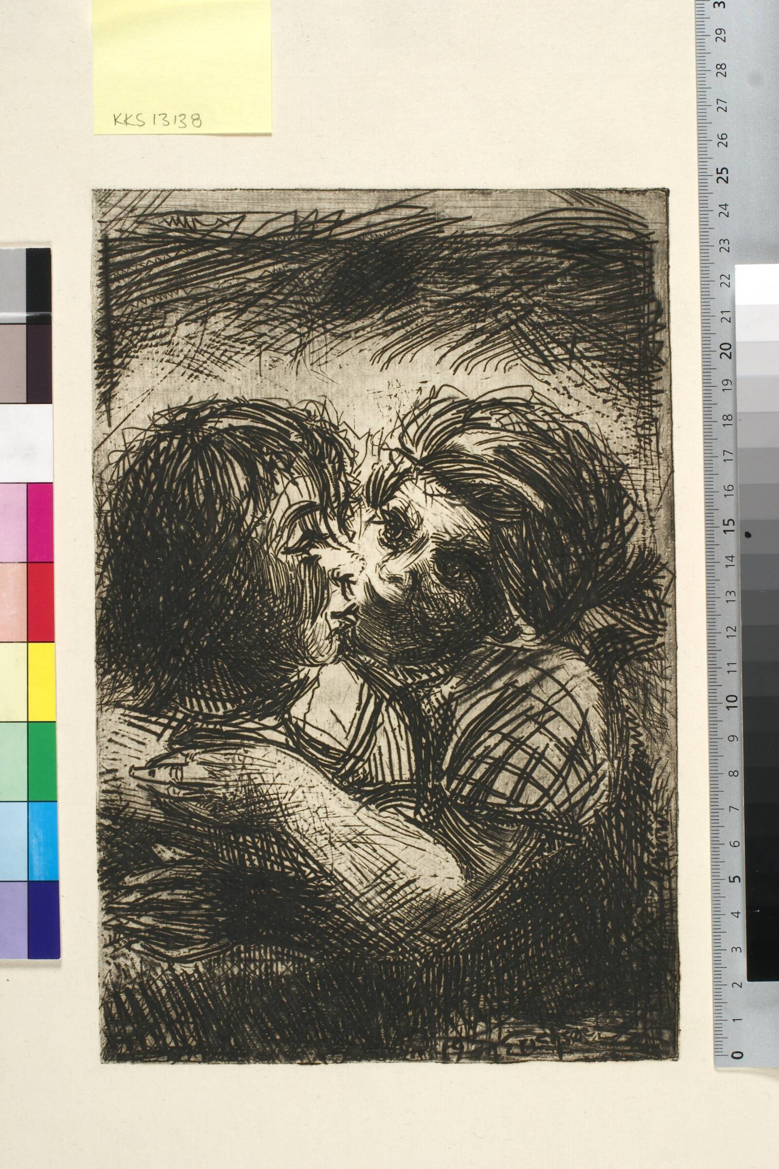 To veninder, Erich Erichsøe, 1934