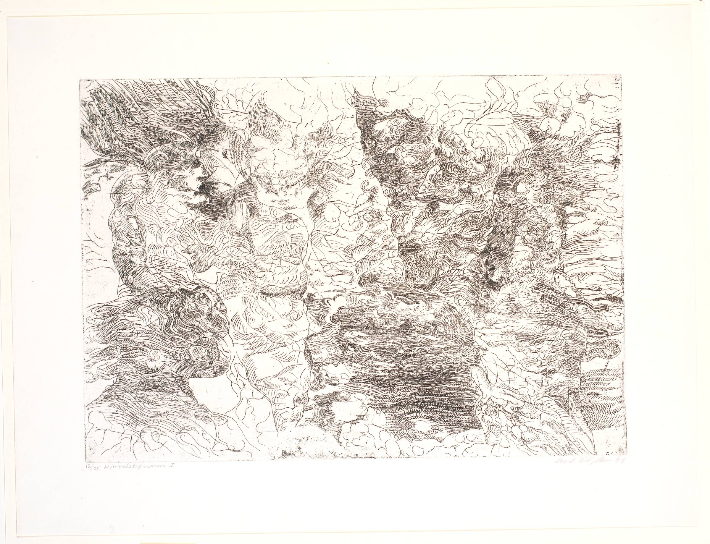 "Hvirvelstrømmen I", Svend Wiig Hansen, 1962
