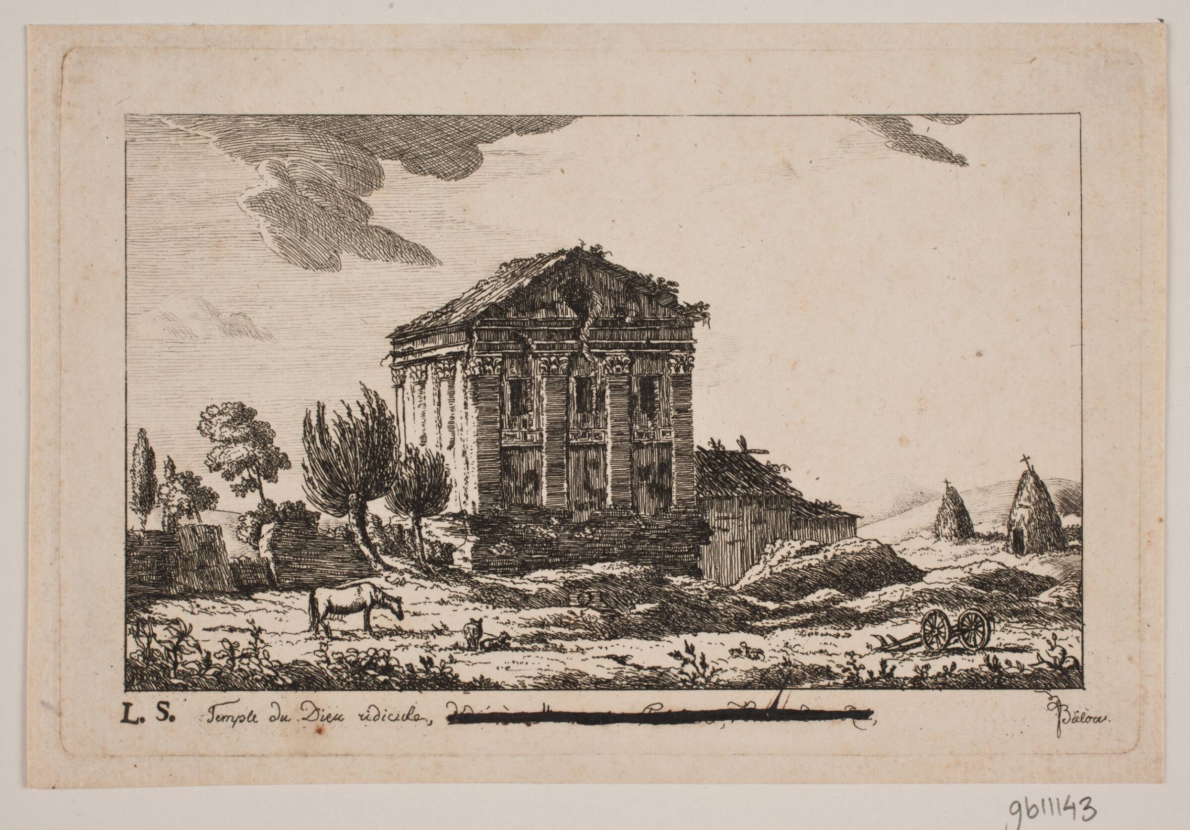 Antik bygning, Johan Bülow, 1751-1828