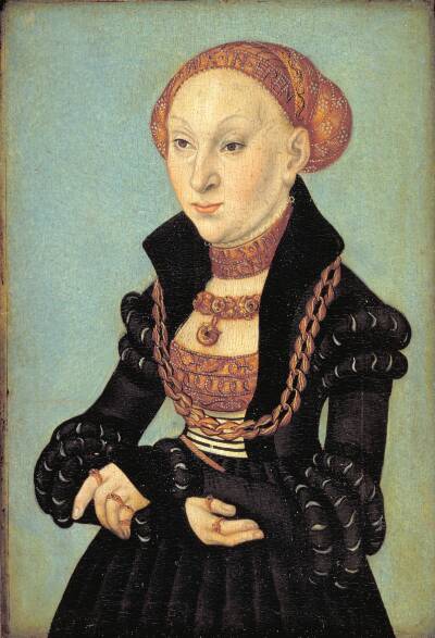 Portræt af kurfyrstinde Sibylla af Sachsen (1510-1569)