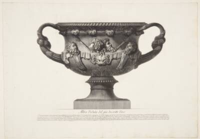 Den såkaldte Warwick-vase, set fra en anden vinkel