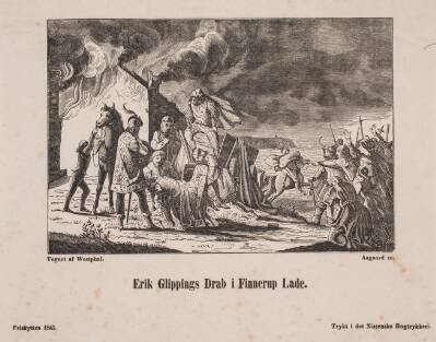 "Erik Glippings drab i Finnerup lade"