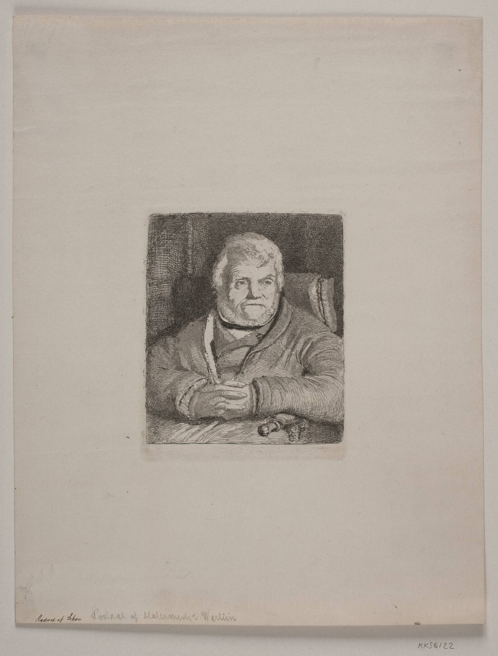 Malermester Werliin, L.A. Schou, 1864