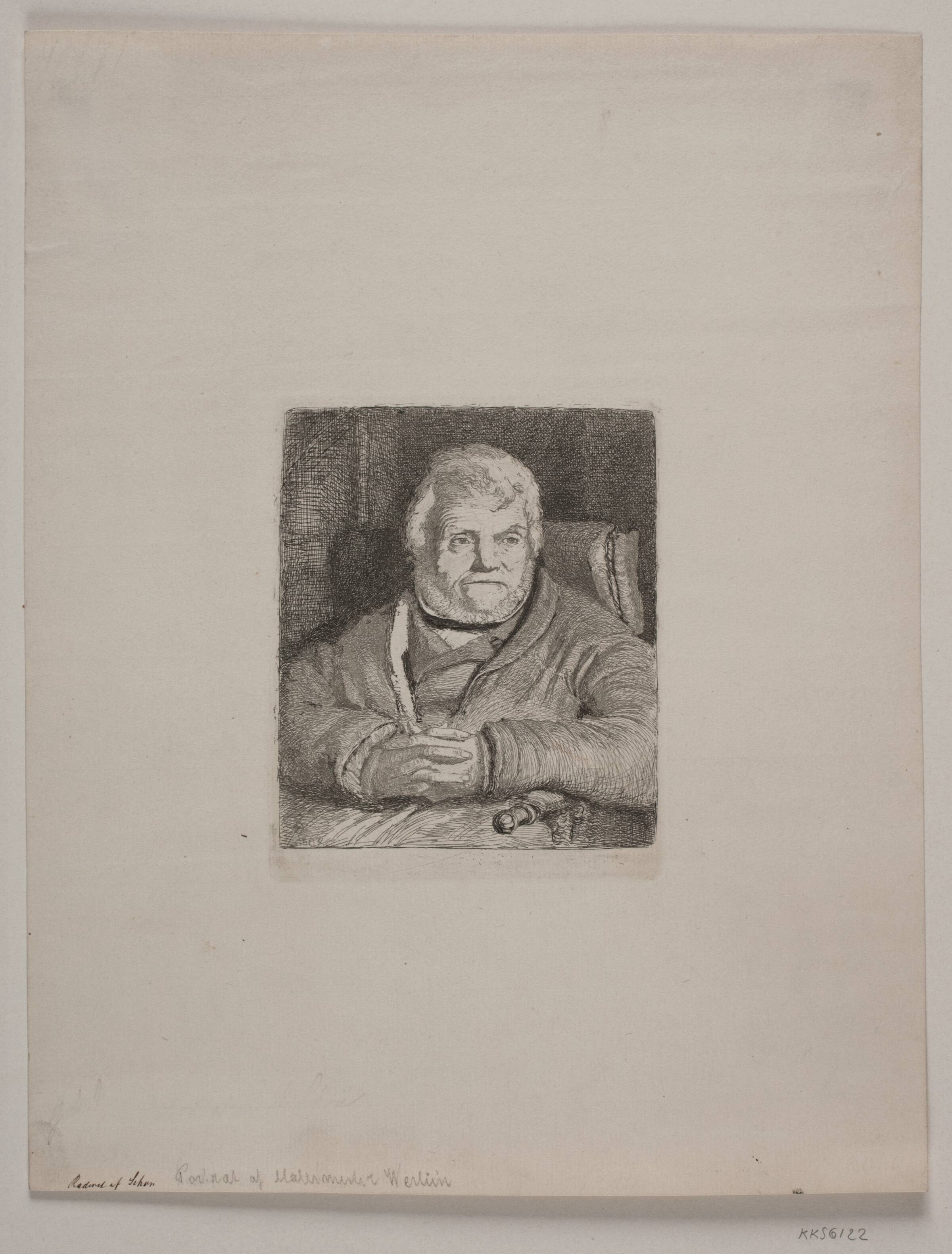 Malermester Werliin, L.A. Schou, 1864