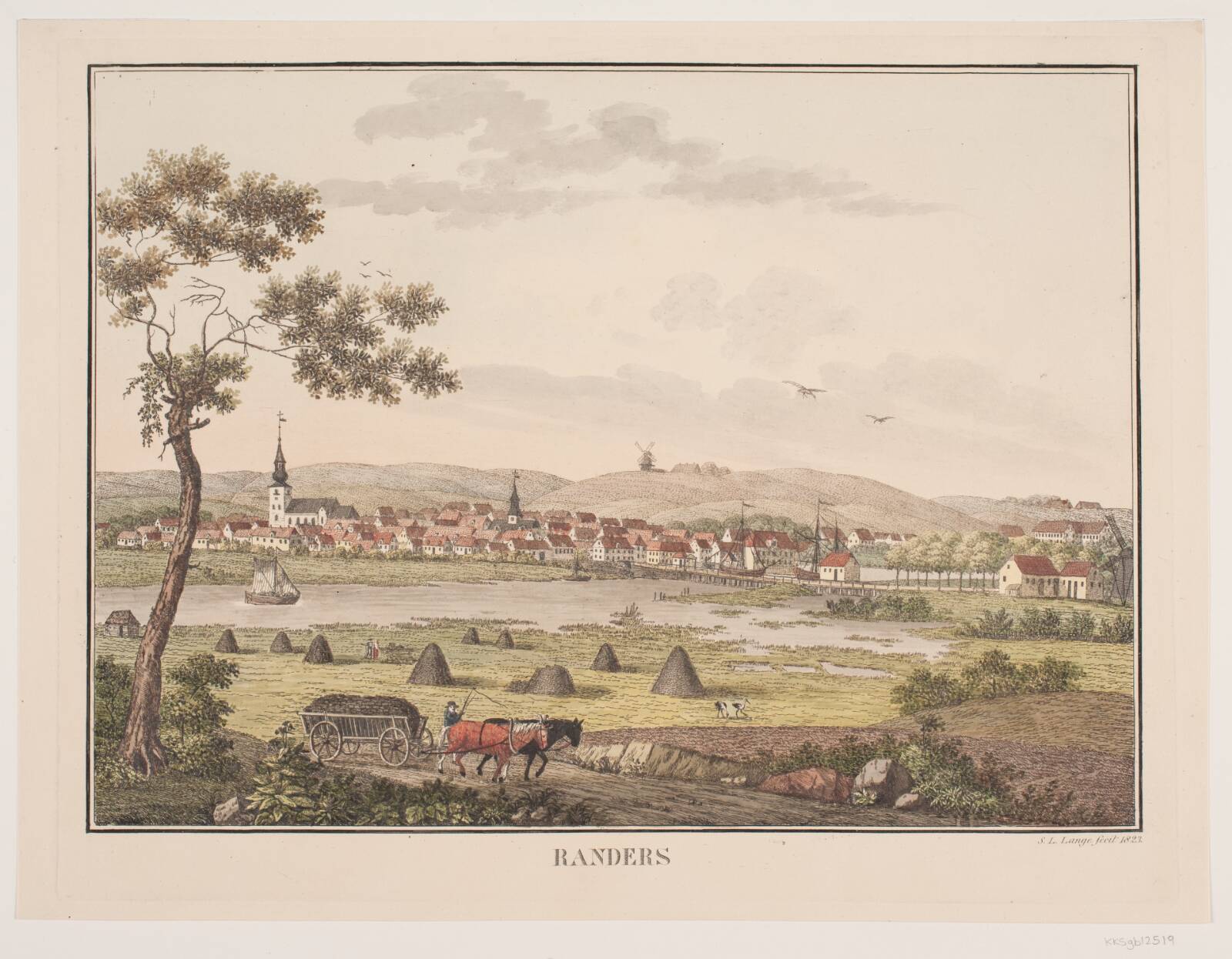 Randers, Søren L. Lange, 1823
