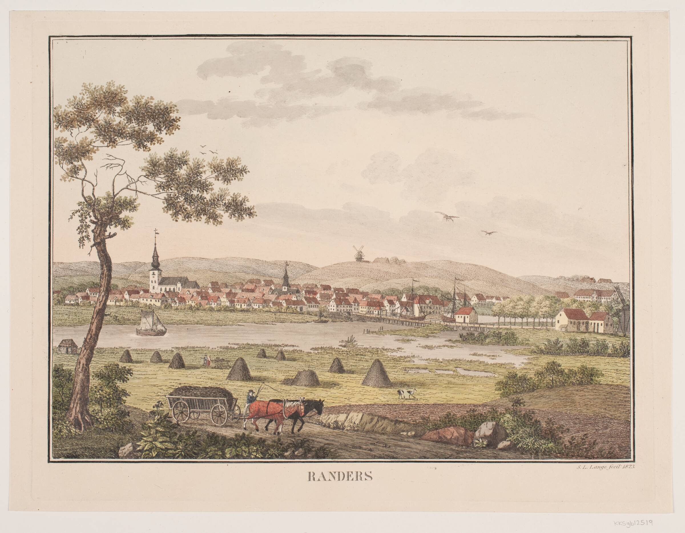 Randers, Søren L. Lange, 1823