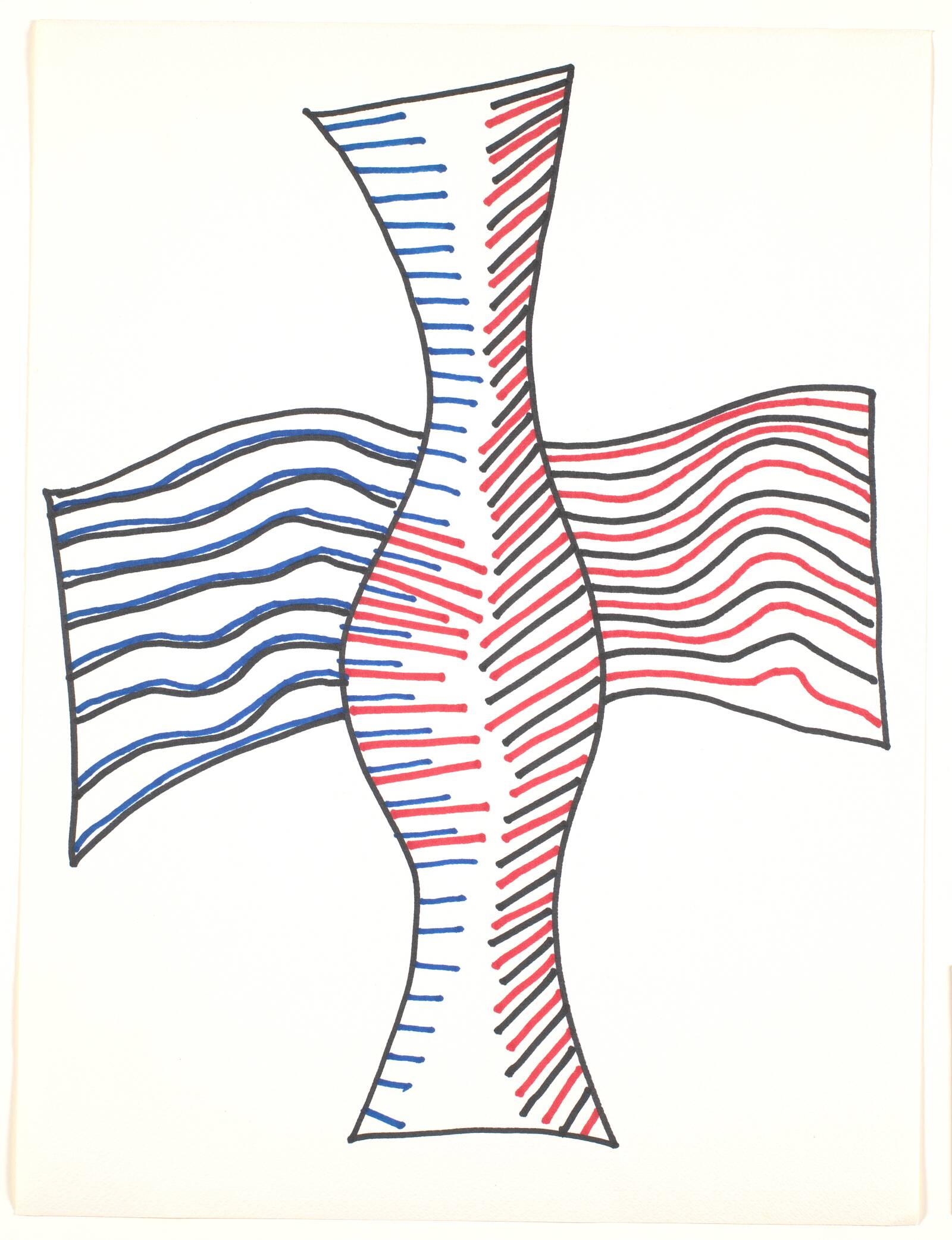 Uden titel, Richard Mortensen, 1970-1972