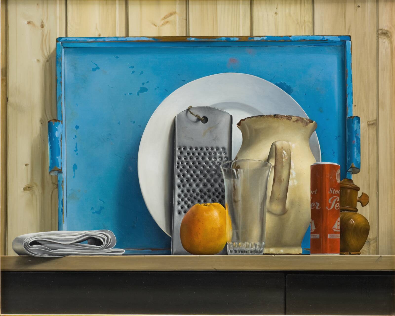 Blå bakke, Niels Strøbek, 1978