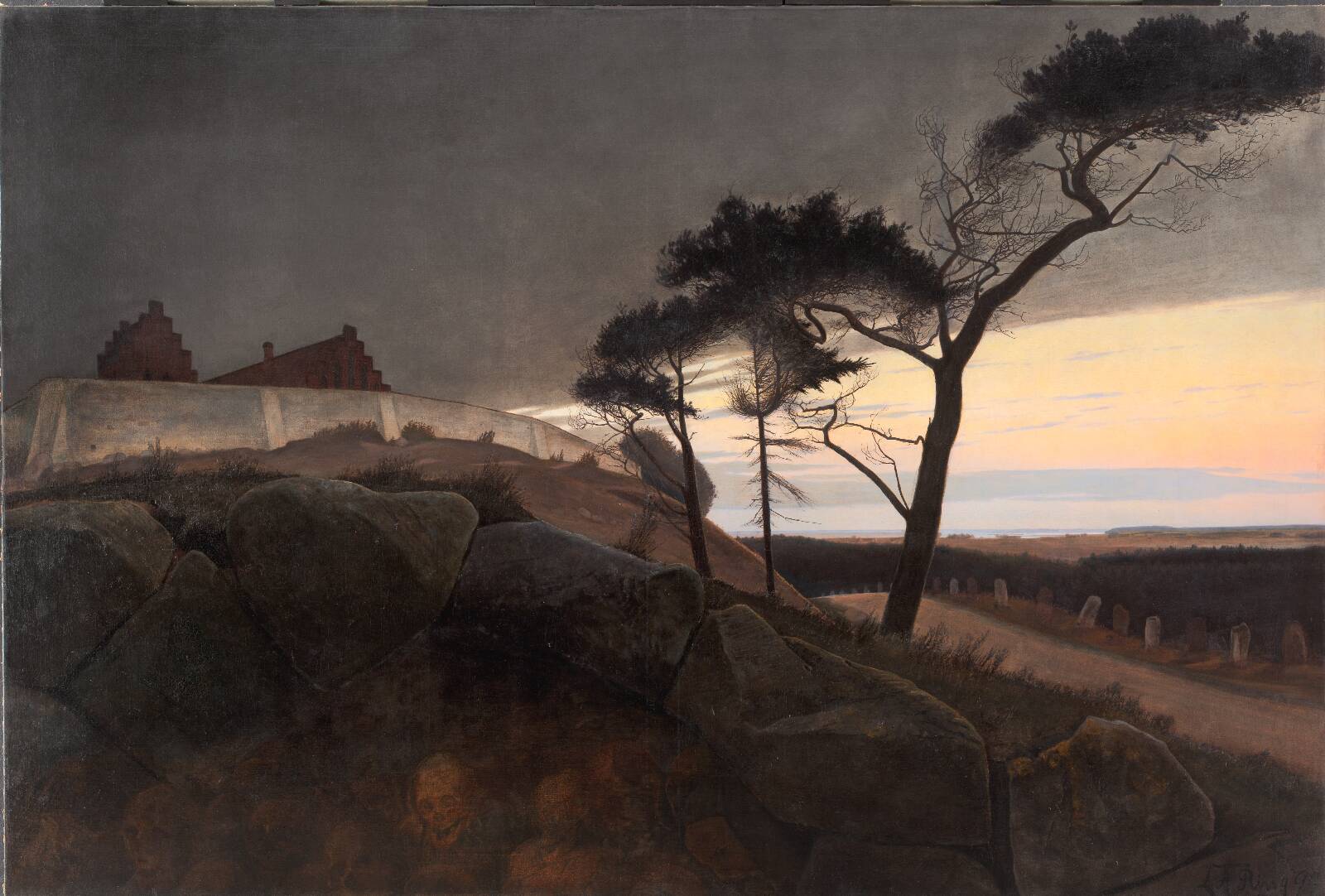 After Sunset, by L.A. Ring, 1899