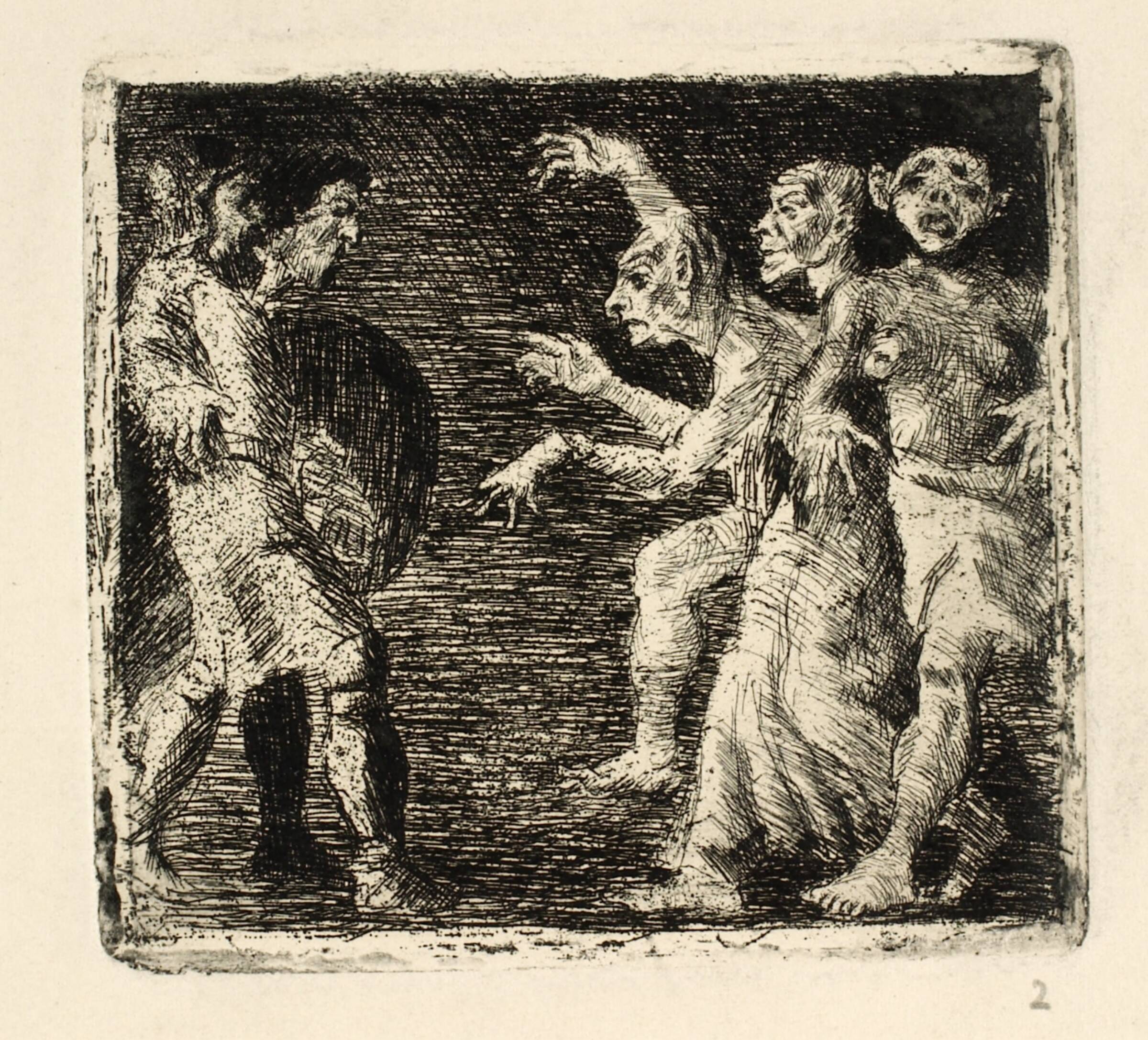 Macbeth og Hexene, Oluf Hartmann, 1902