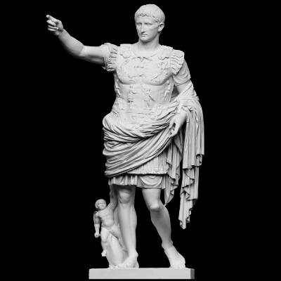 Augustus fra Prima Porta (31 f.Kr.-14 e.Kr.)