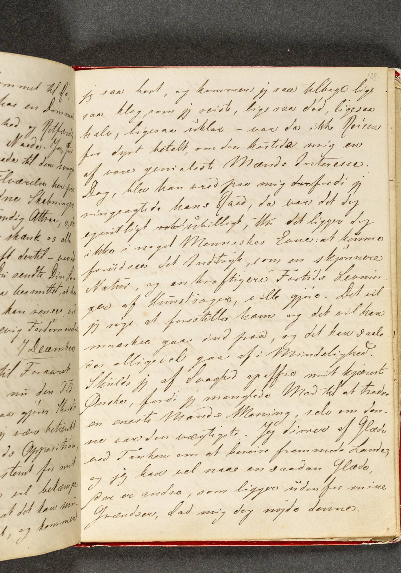 Dagbog. Side 129, Johan Thomas Lundbye, 1844