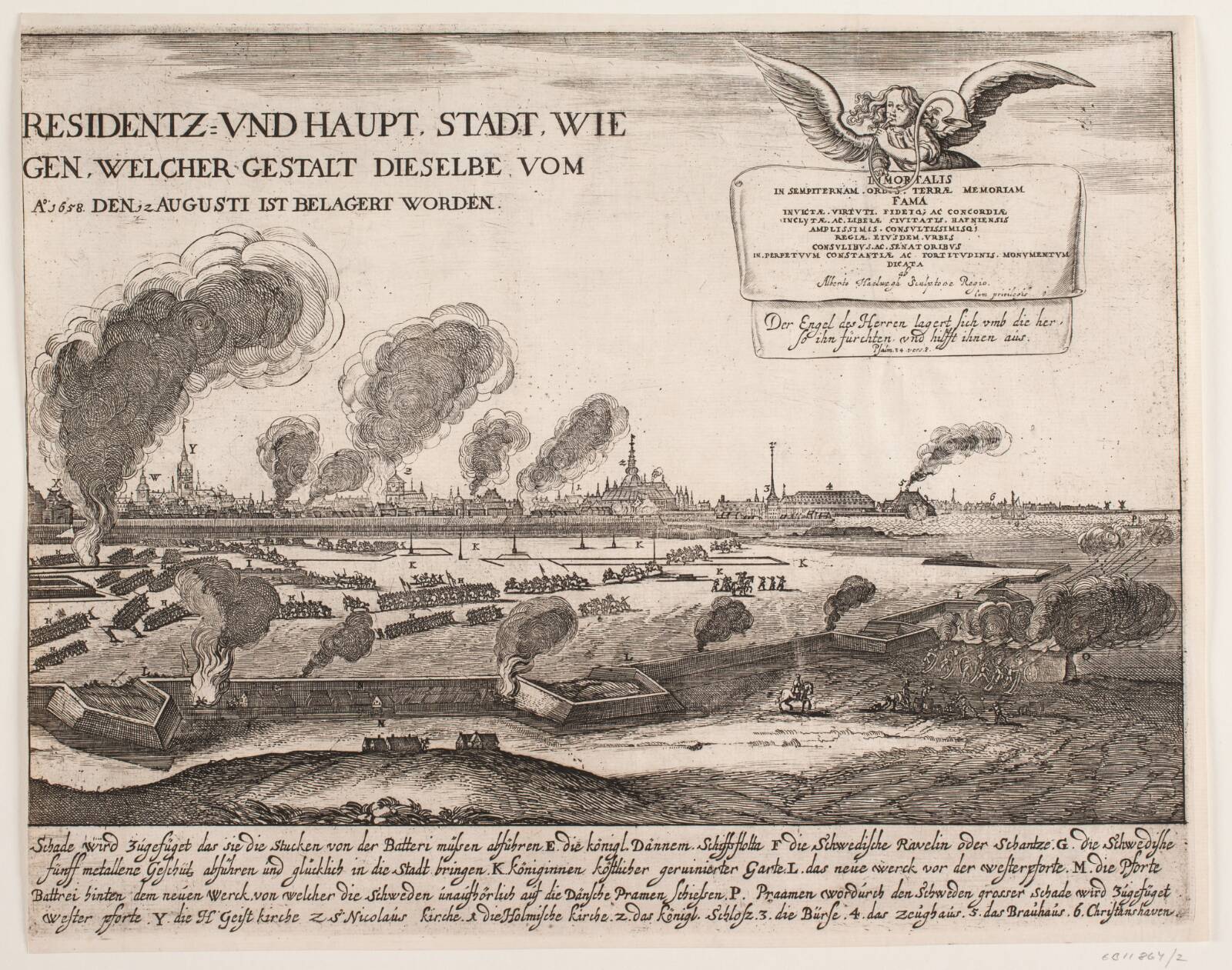 Københavns belejring, Albert Haelwegh, 1658
