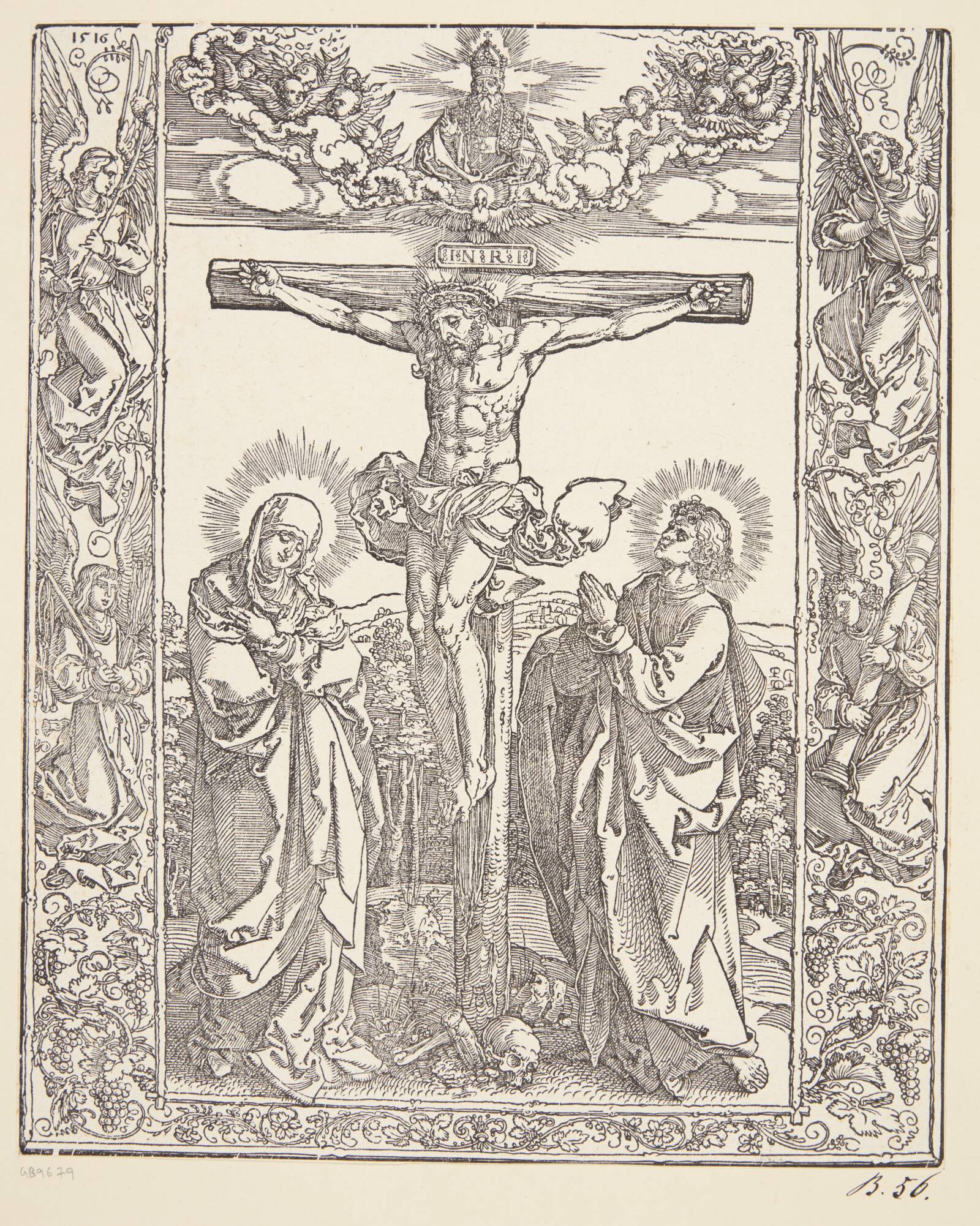 Korsfæstelsen, Albrecht Dürer, 1516