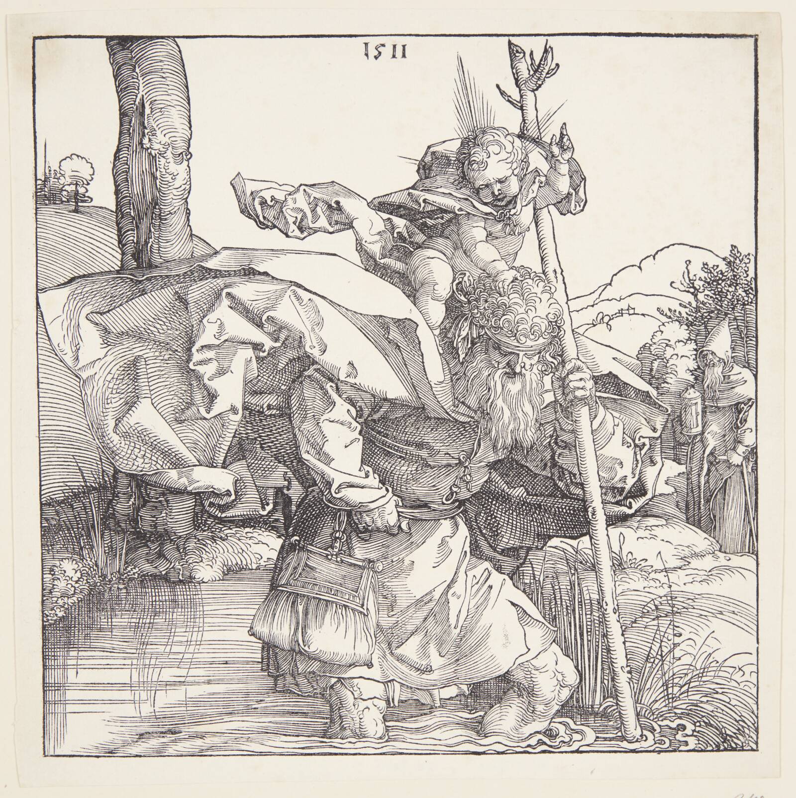 Den hellige Kristoffer, Albrecht Dürer, 1511