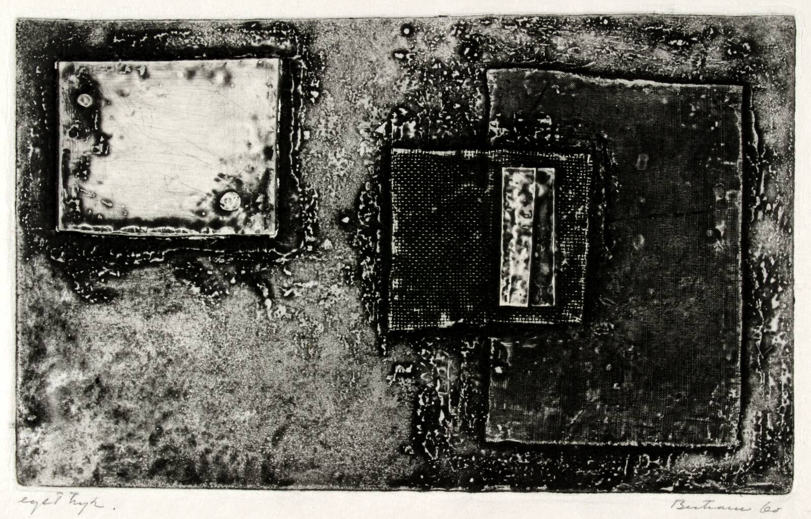 Komposition, Helge Bertram, 1960