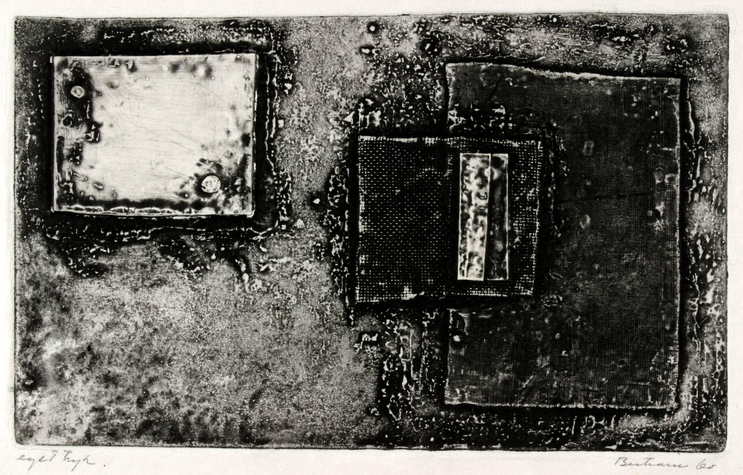Komposition, Helge Bertram, 1960