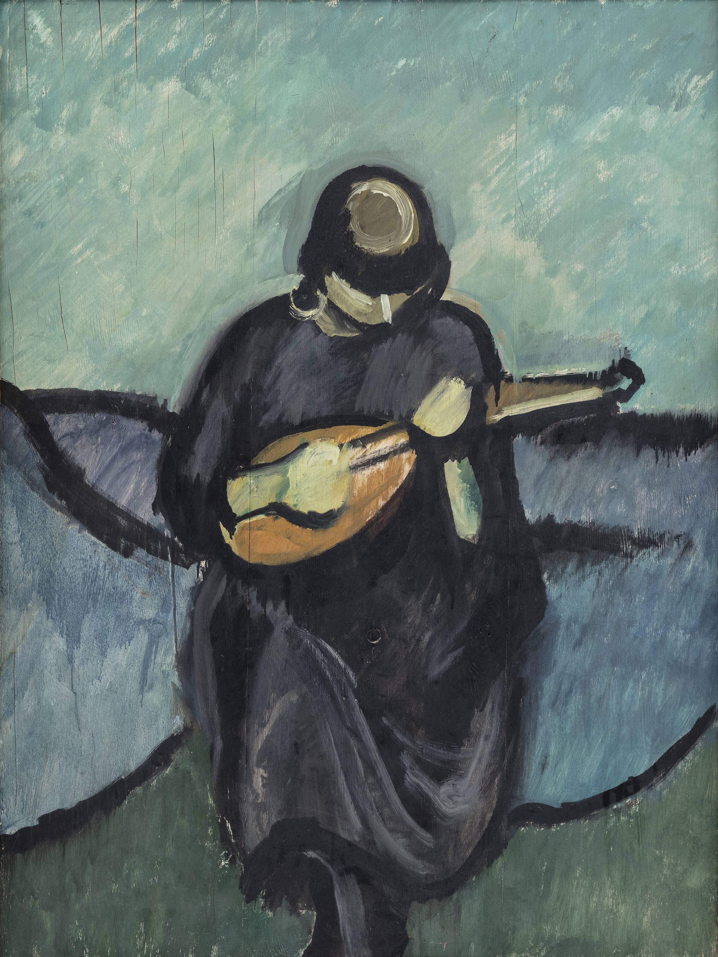 Mandolinspillerske, Харальд Гирсинг, 1921