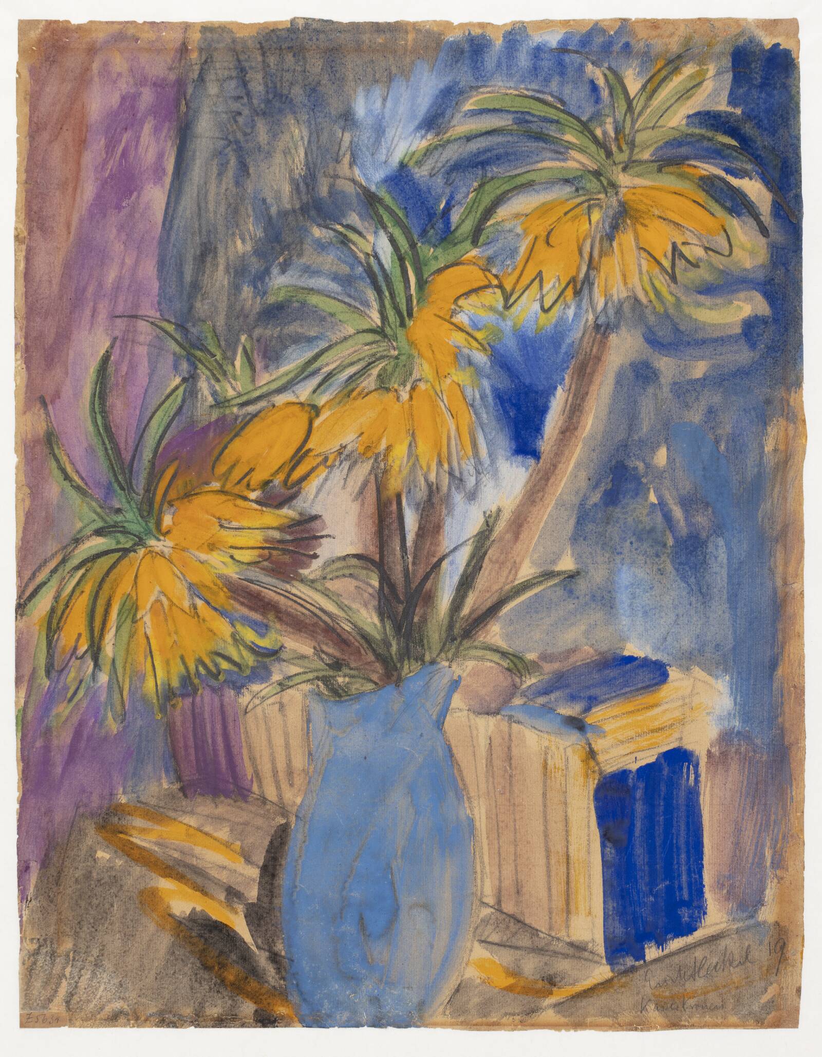Kaiserkronen, Erich Heckel, 1919