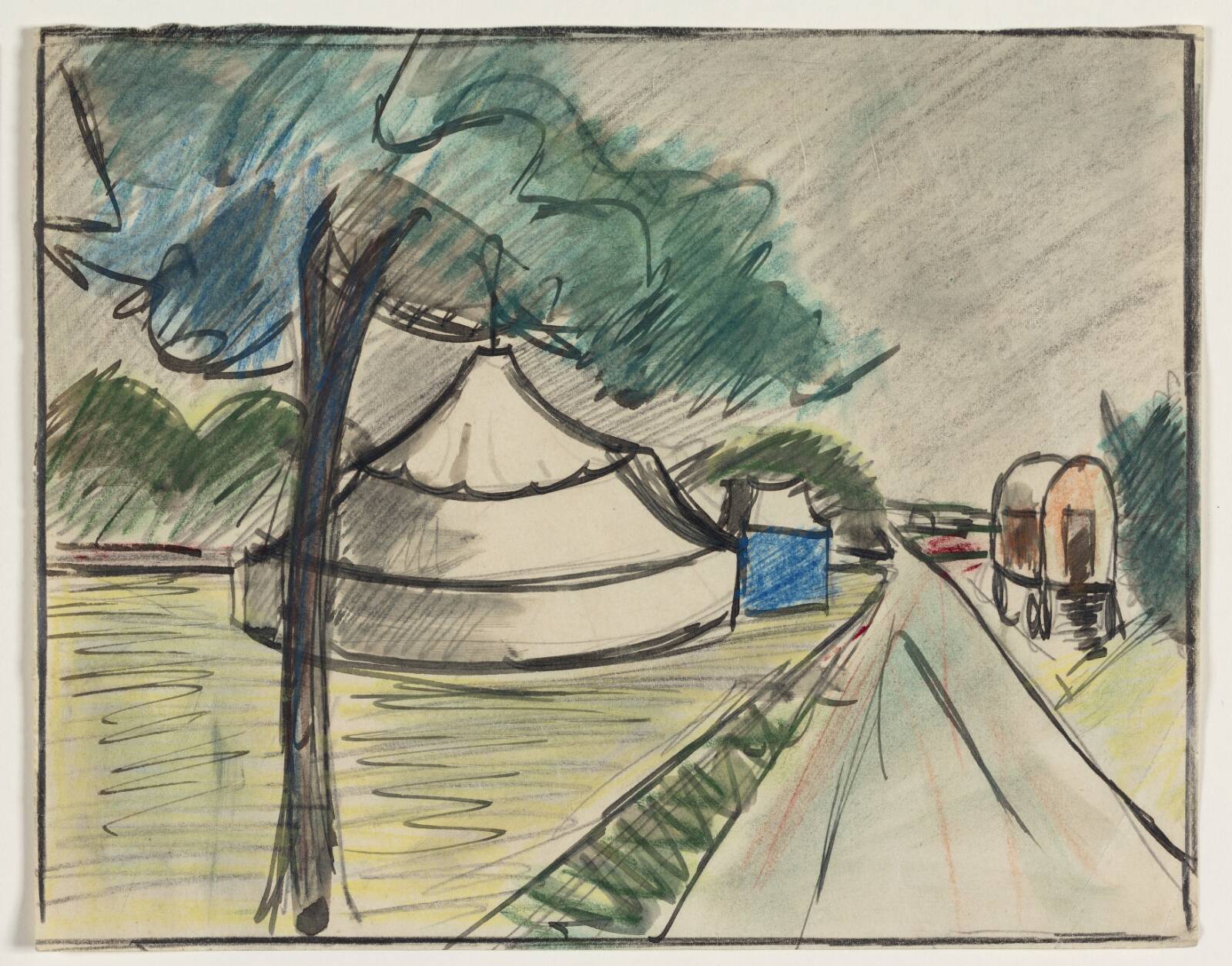 Cirkustelt, Johnson, William H., 1930-1947
