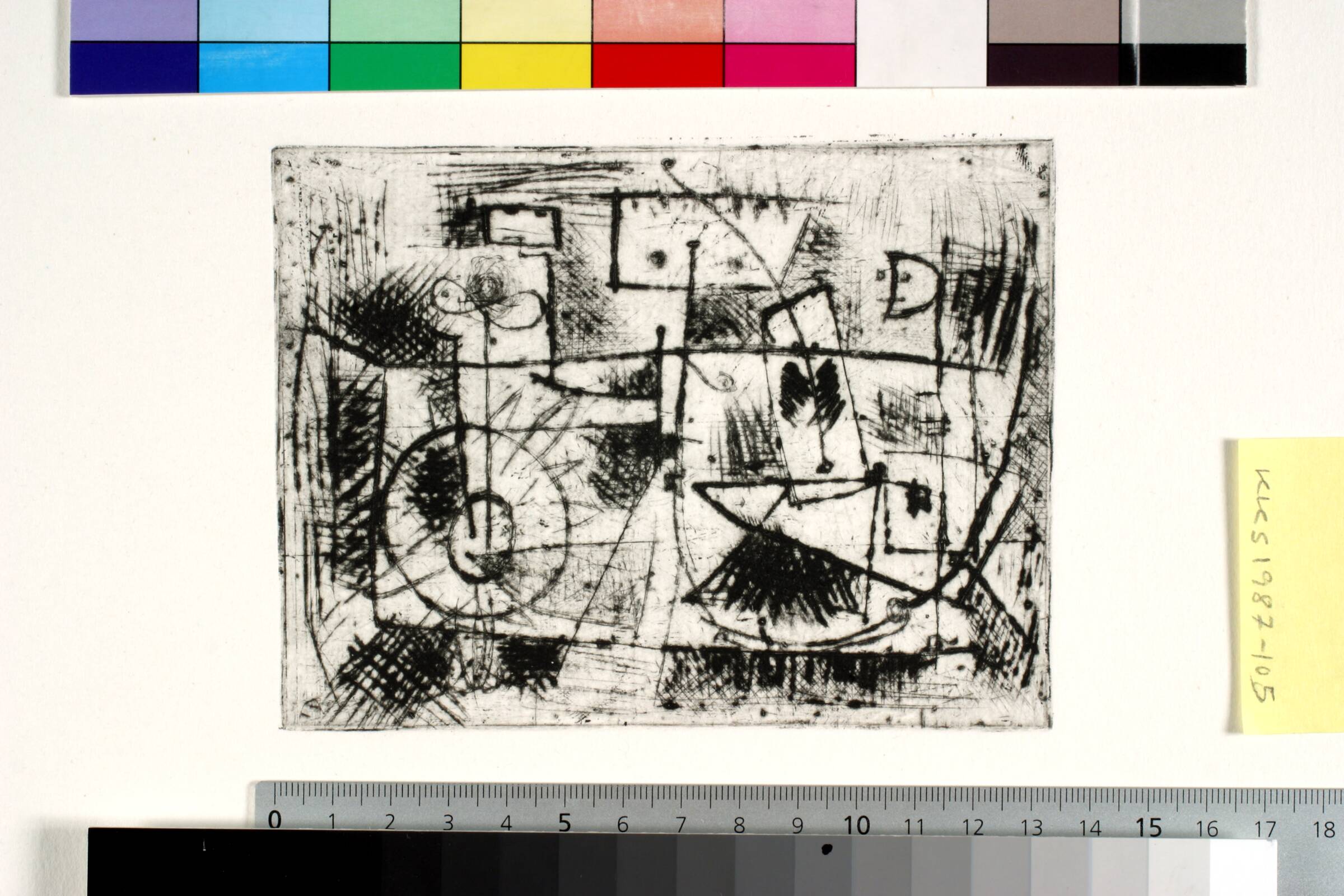 La tête carrée, Asger Jorn, 1939