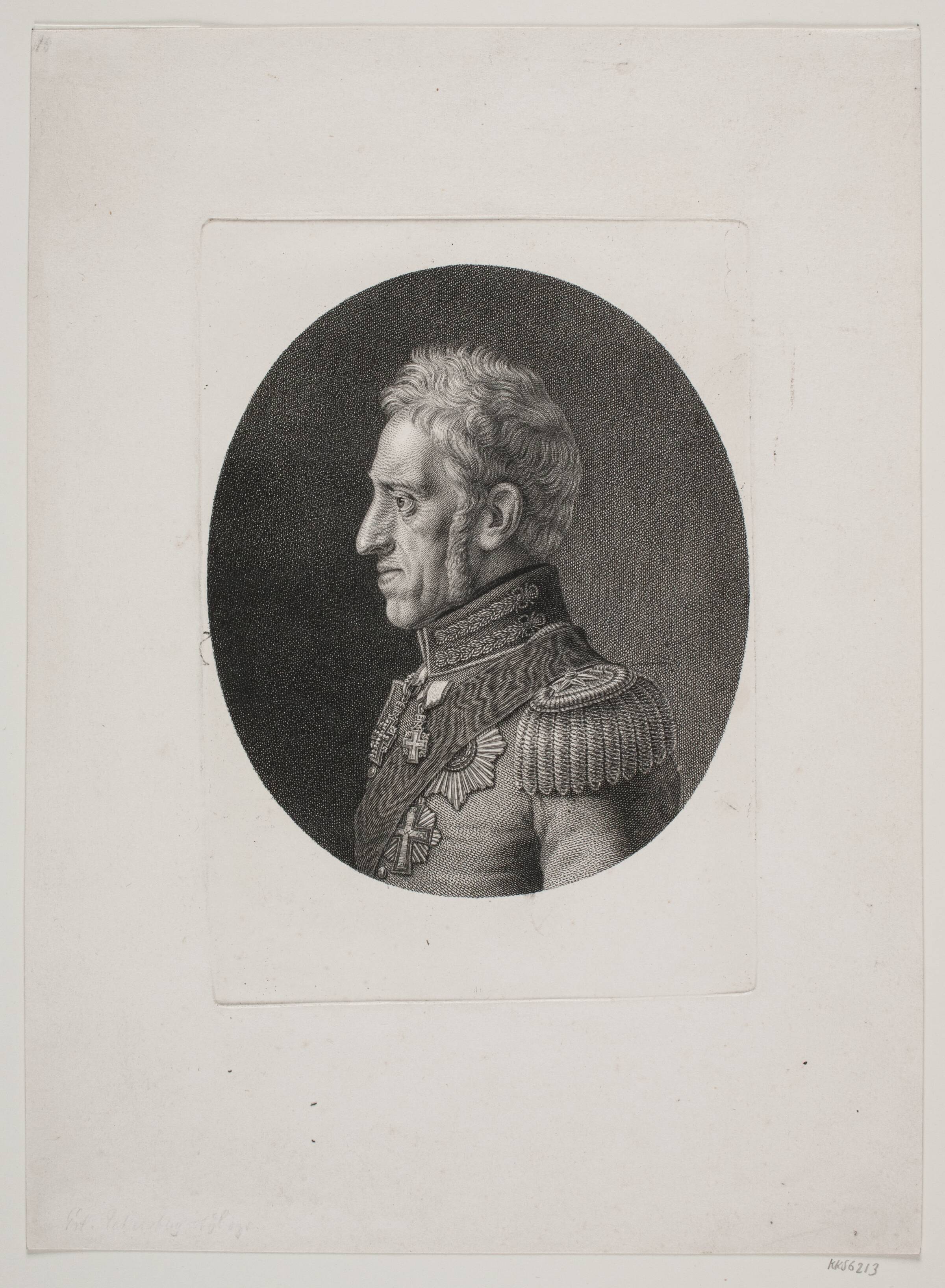 Frederik VI, Erling Eckersberg, 1846