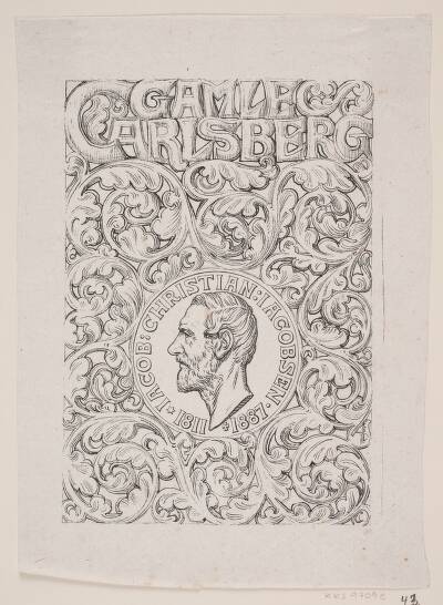 Omslag til katalog, "Gl. Carlsberg Udstillingen"