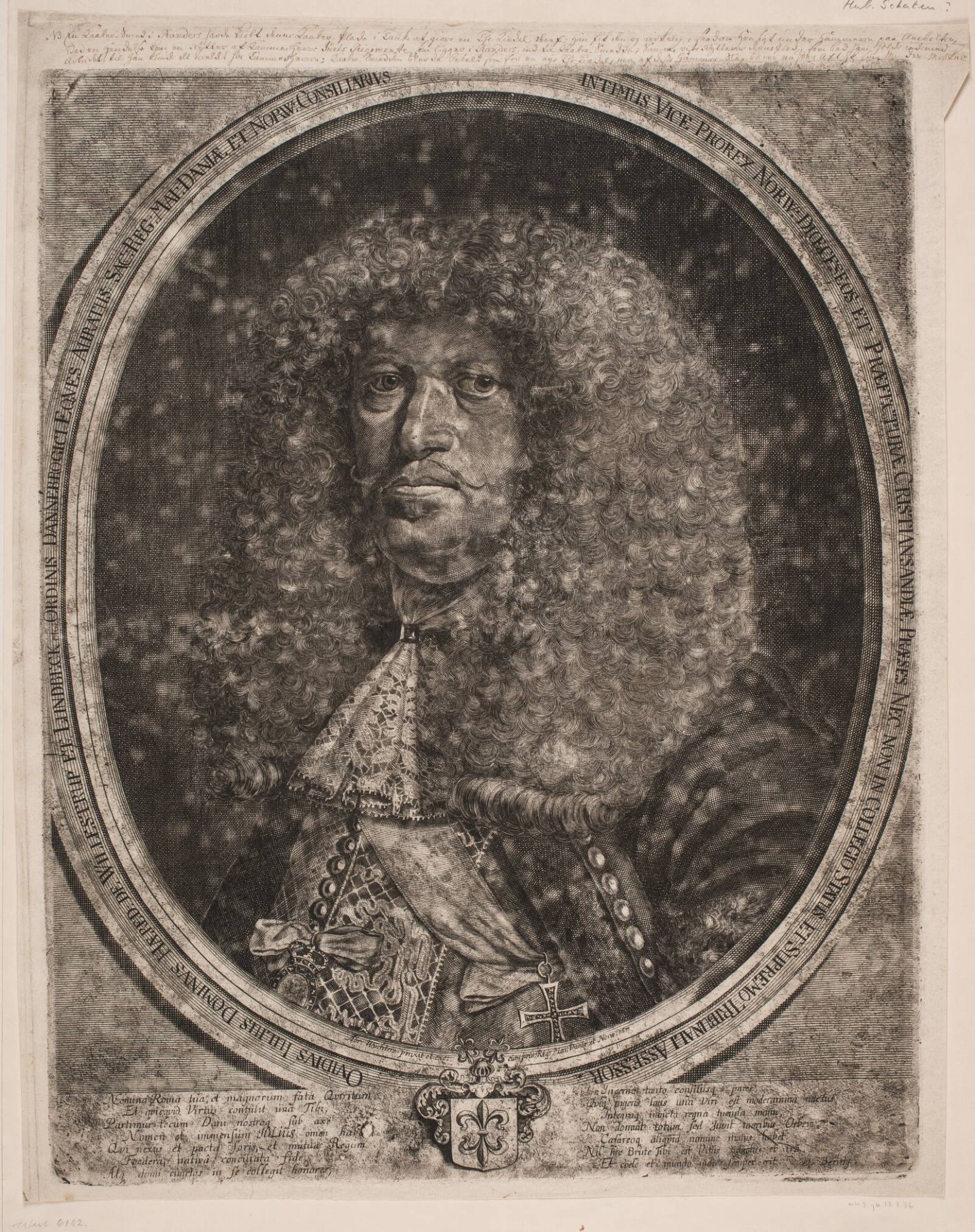 Ove Juul, Hubert Schaten, 1671