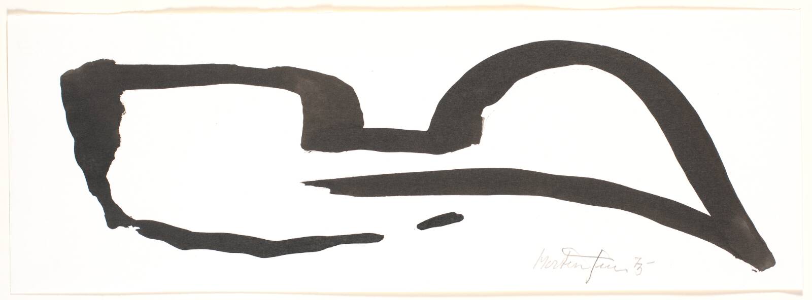 Uden titel, Richard Mortensen, 1975