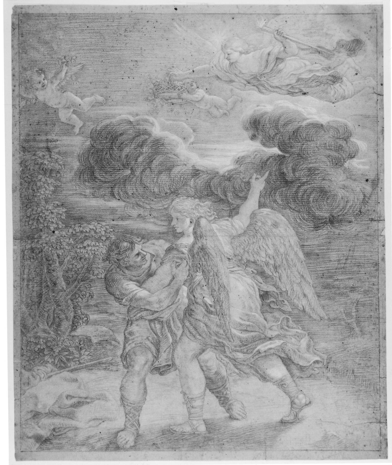 Jakobs kamp med englen, Ubekendt, 1700-1703