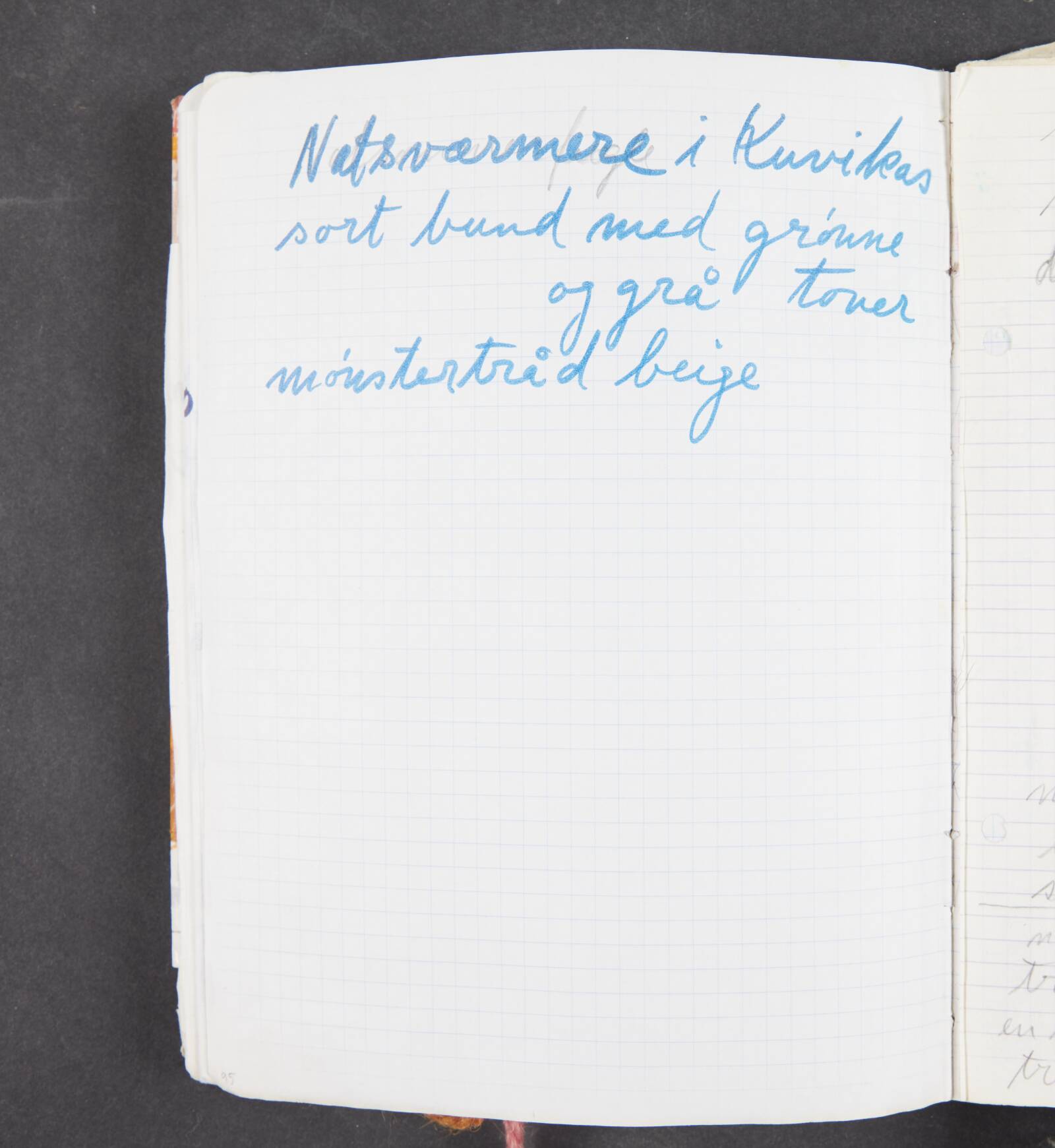 Notater, Ragna Braase, 1977-1985
