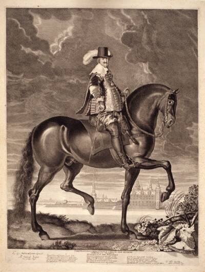 Christian IV til hest