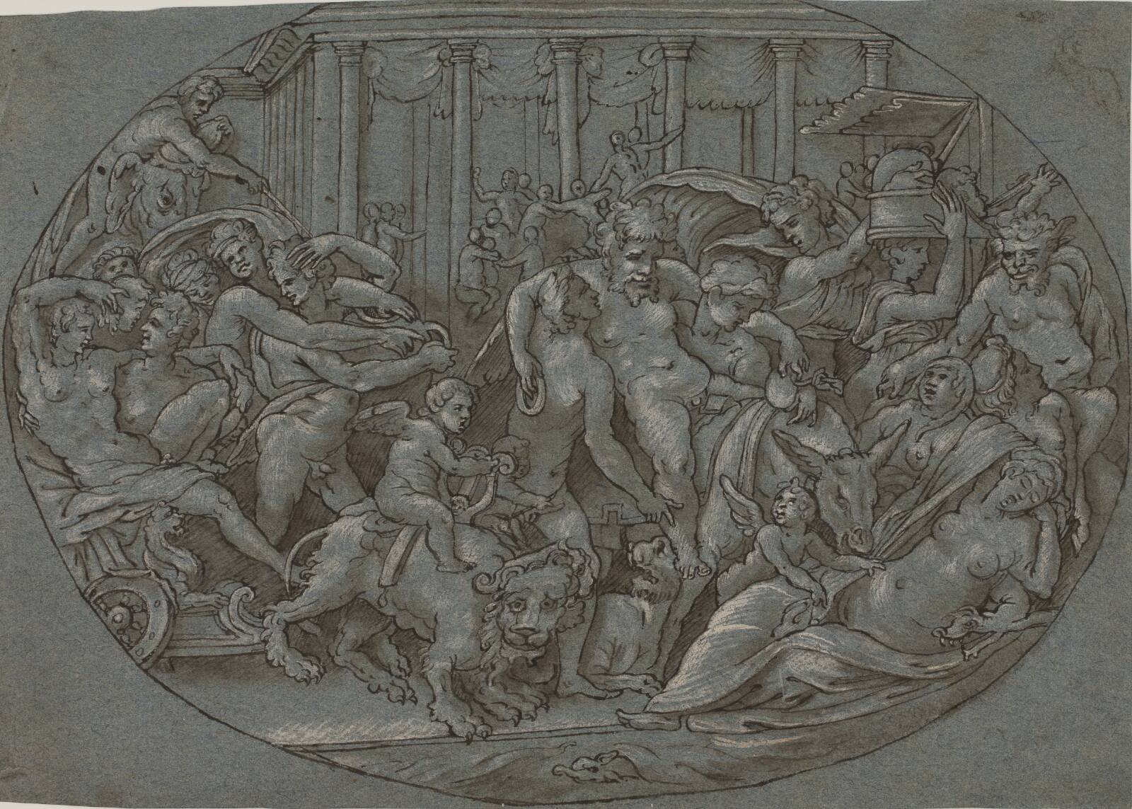Bakkus' triumf, Ubekendt, 1600-1700