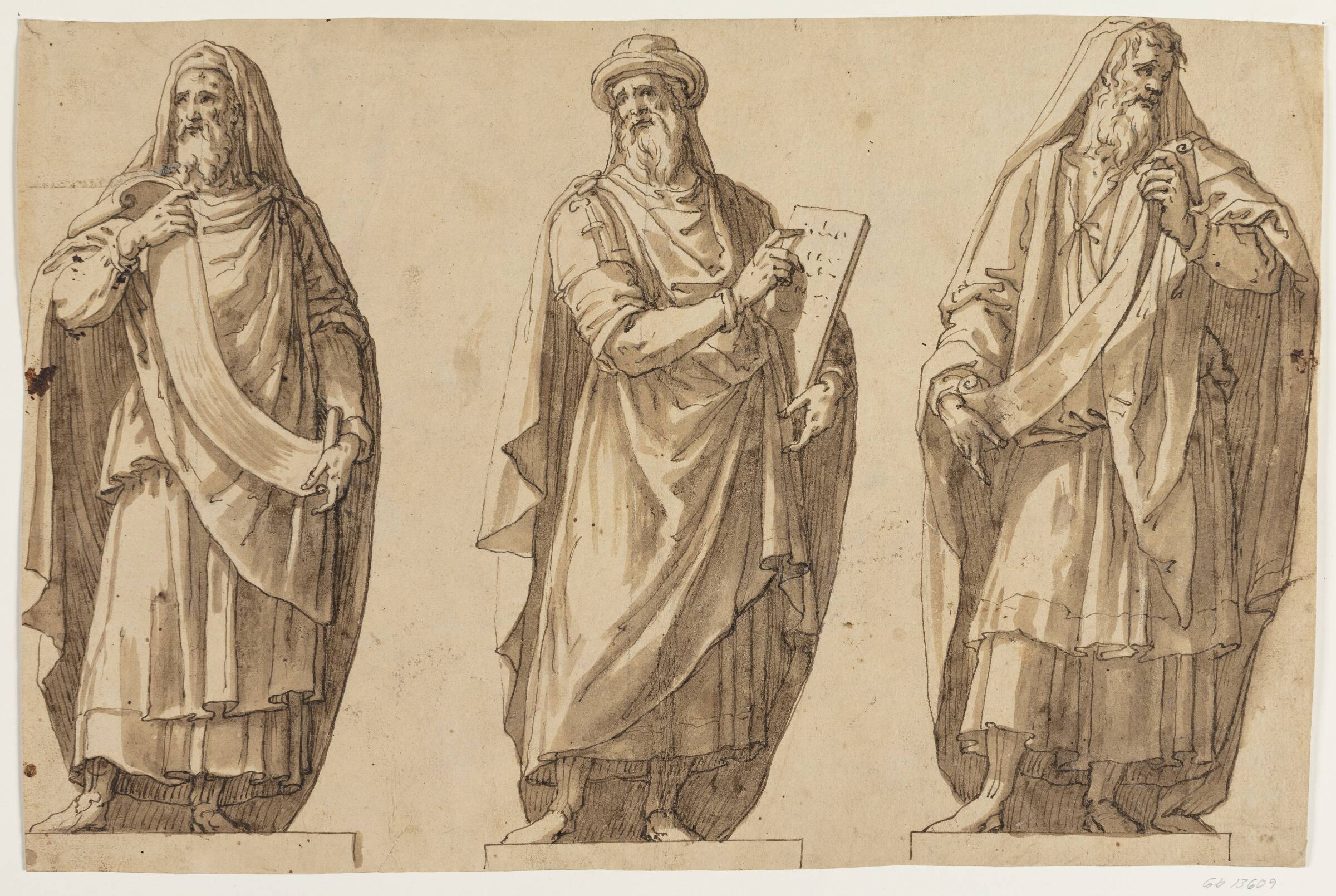 Tre profeter, Giovanni Battista Trotti, 1555-1619