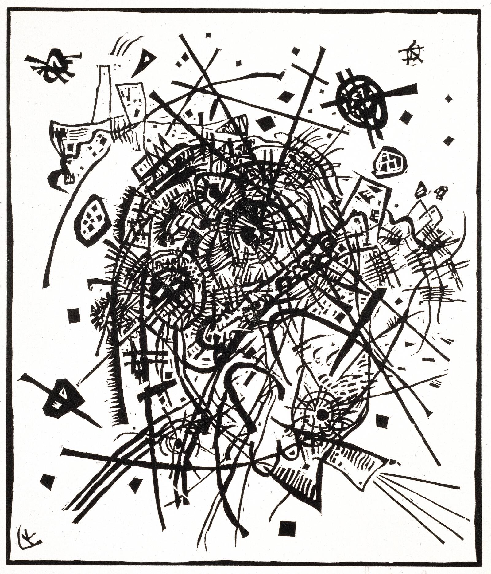 Kleine Welten, Wassily Kandinsky, 1922
