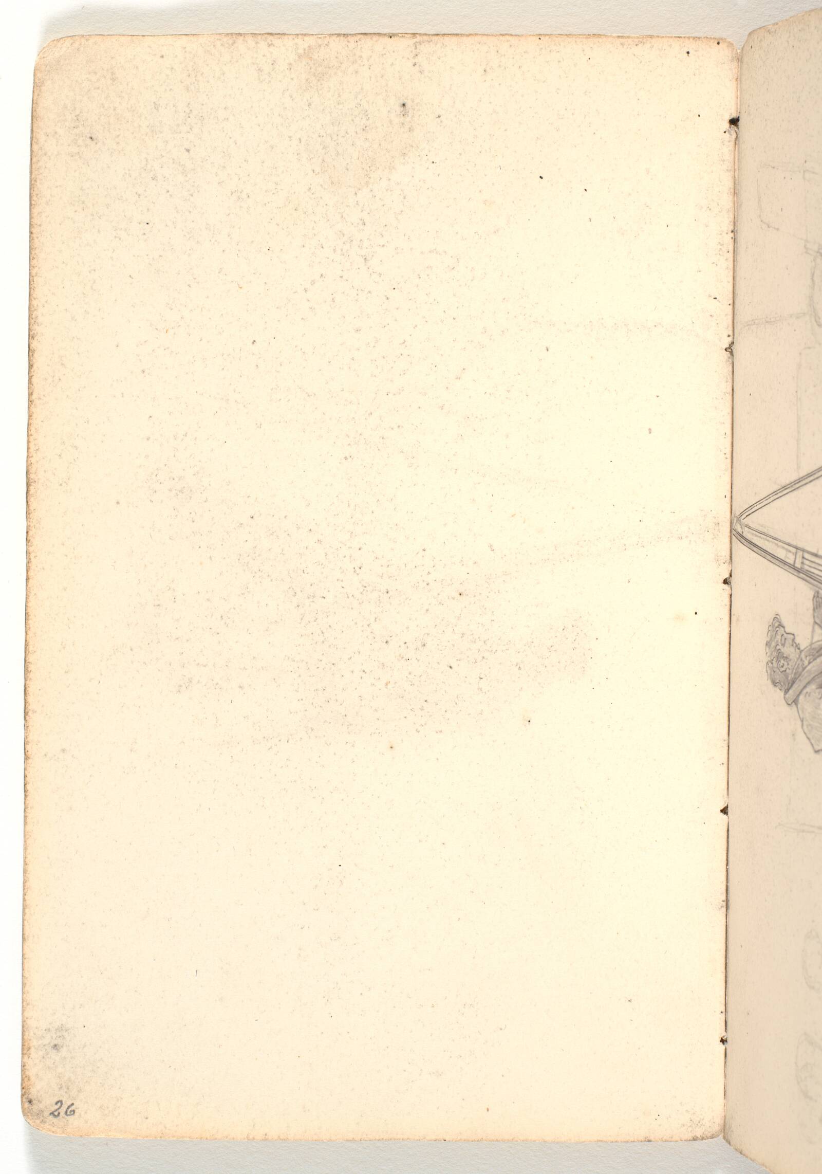 Blank, Martinus Rørbye, 1825-1826