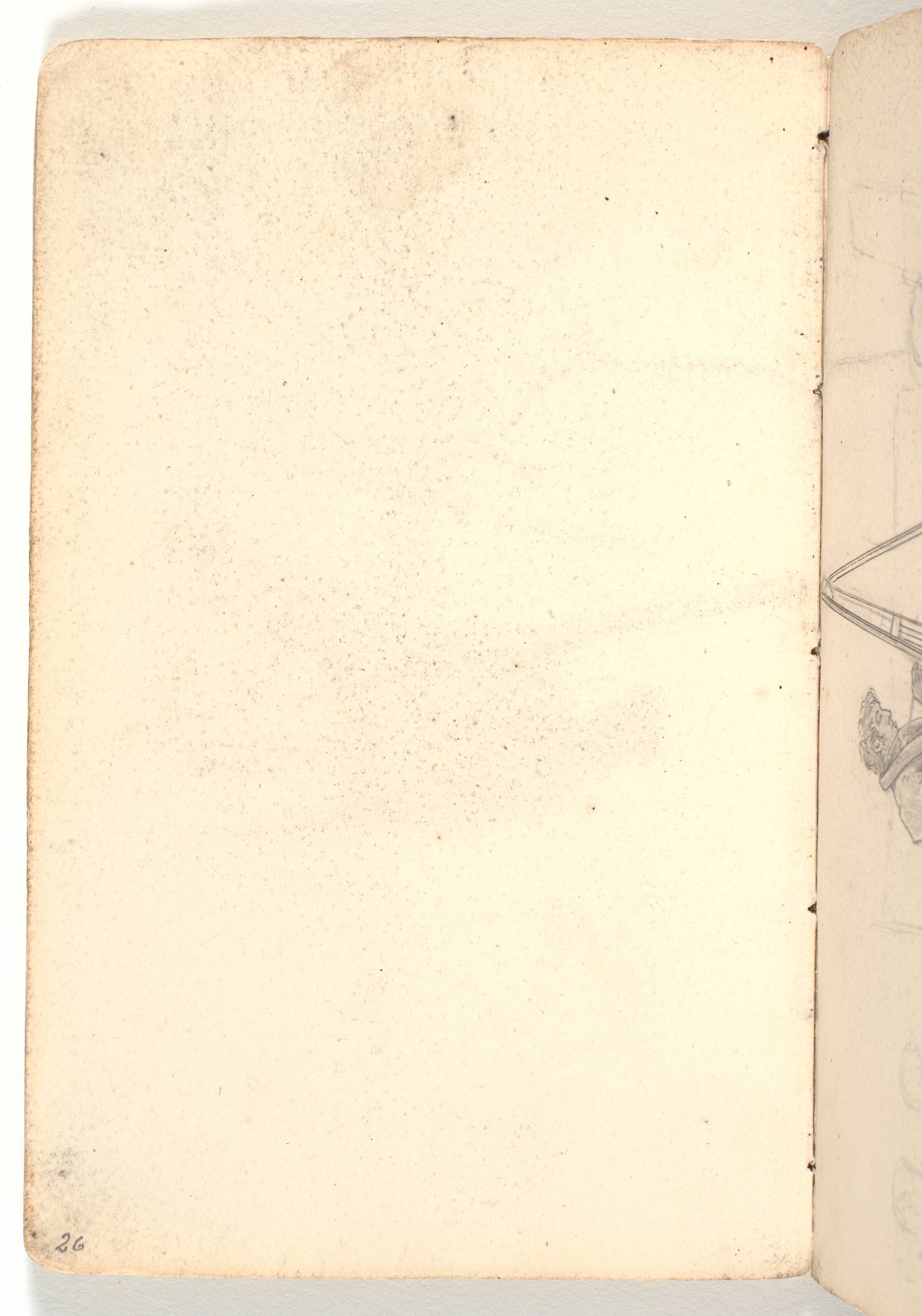 Blank, Martinus Rørbye, 1825-1826