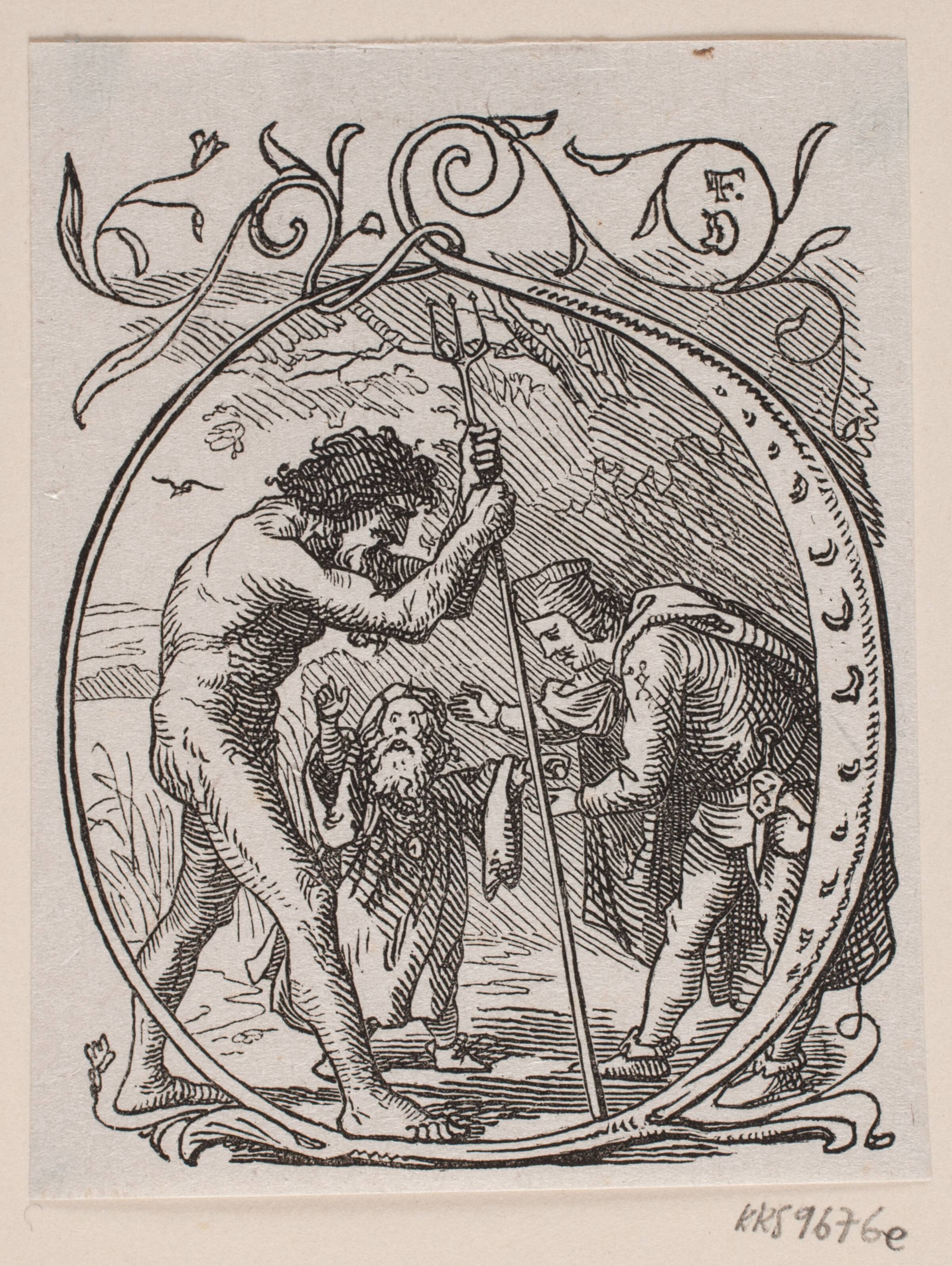 Vignet, Lorenz Frølich, 1820-1908