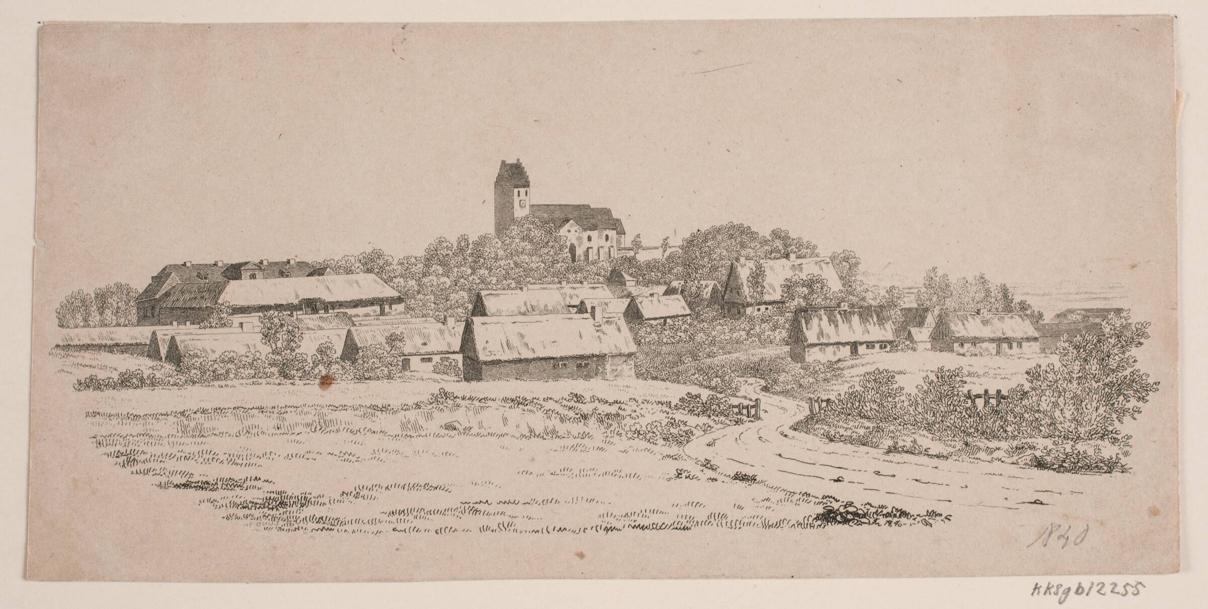Skulleløv, Jens Peter Lund, 1840
