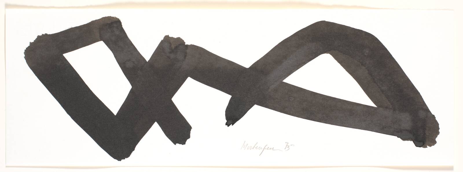 Uden titel, Richard Mortensen, 1975